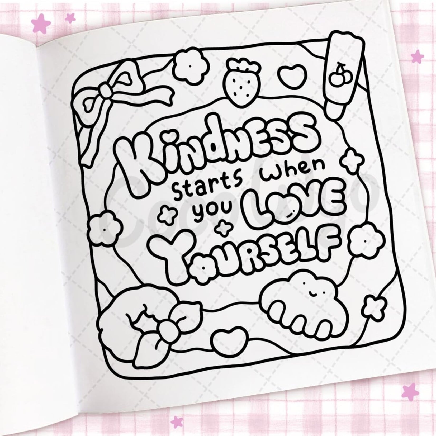 Cozy Vibes: Coloring Book for Adults and Kids