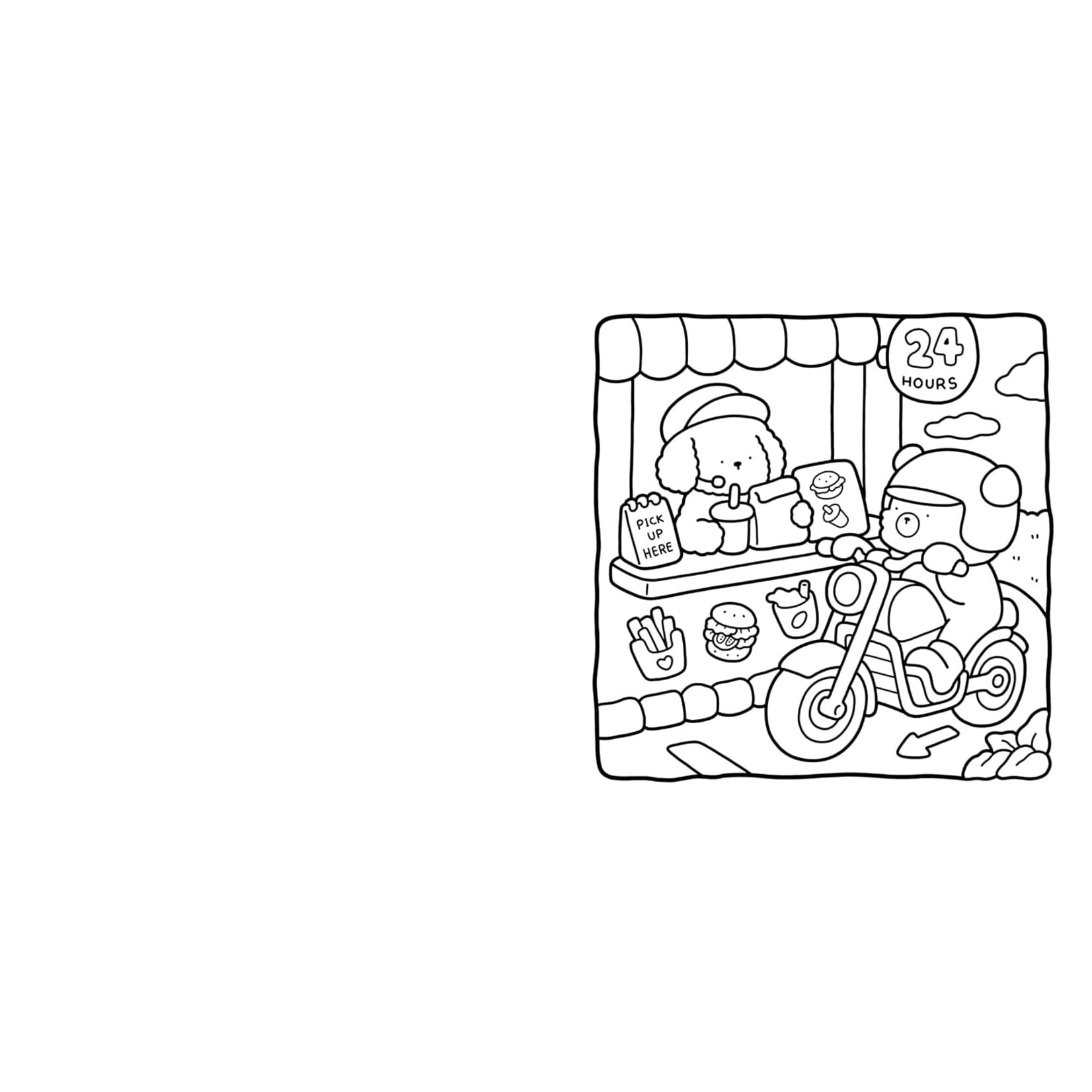 Cozy Days: Coloring Book for Adults and Kids
