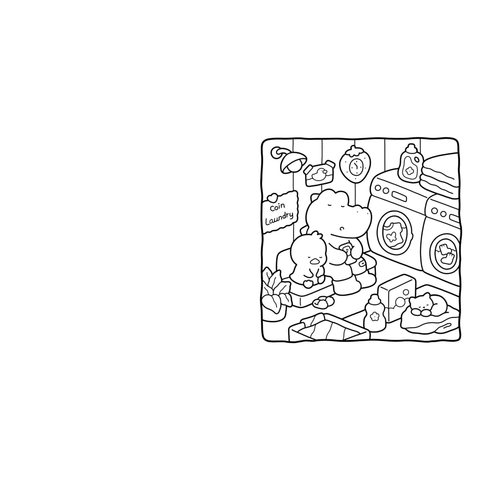 Cozy Days: Coloring Book for Adults and Kids