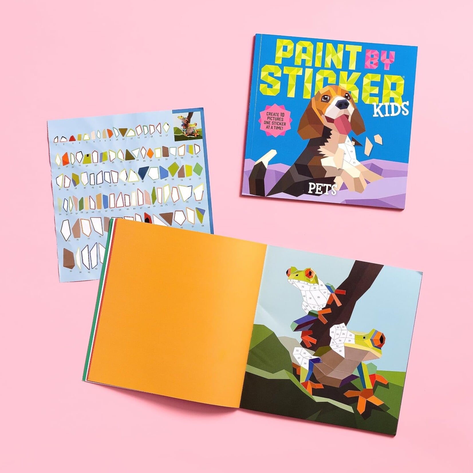 Workman Kids Paint by Sticker Kids: Pets