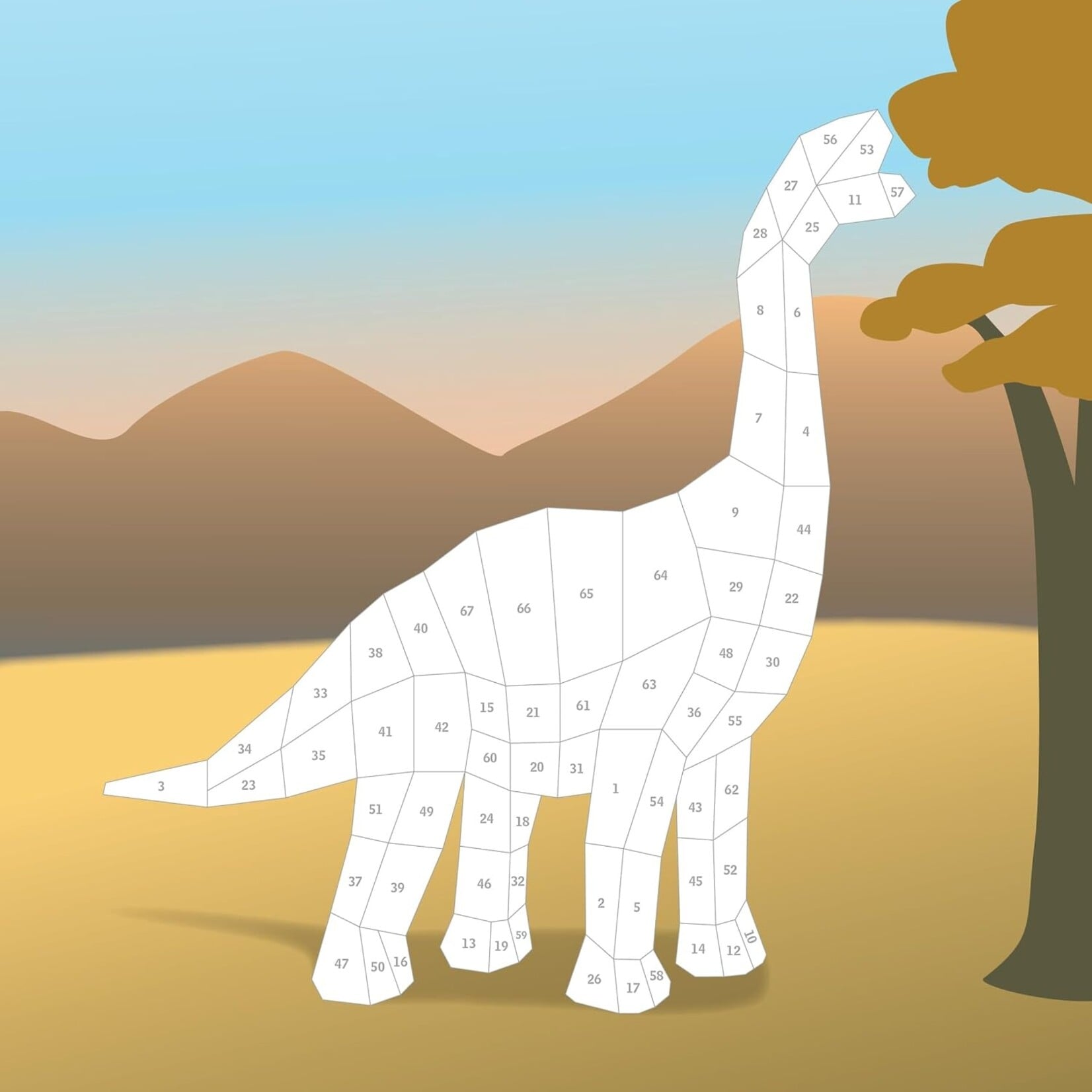 Workman Kids Paint by Sticker Kids: Dinosaurs