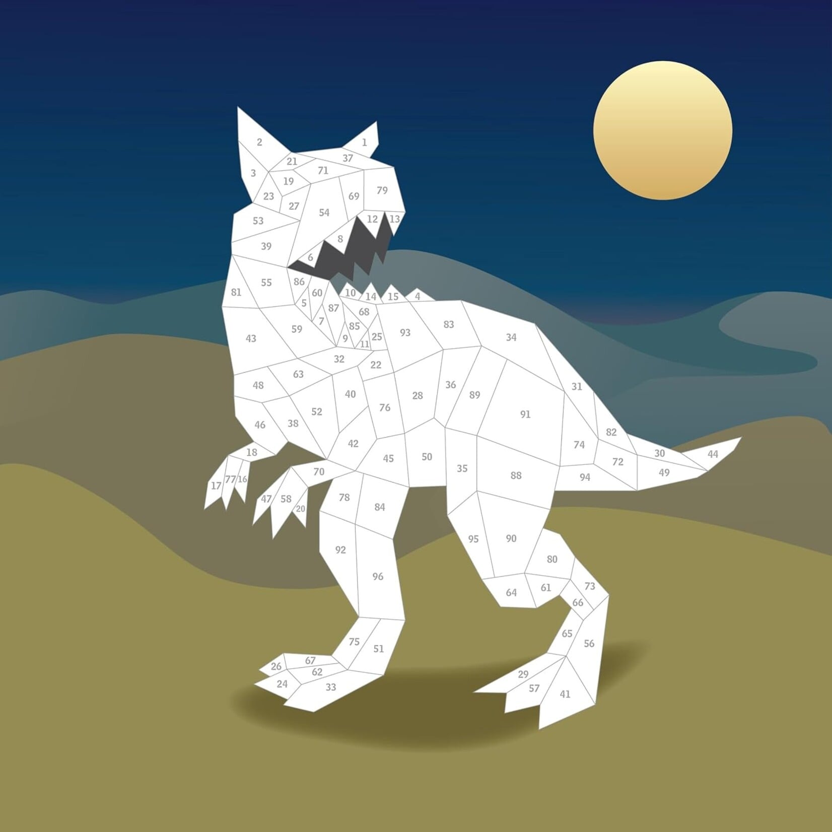 Workman Kids Paint by Sticker Kids: Dinosaurs