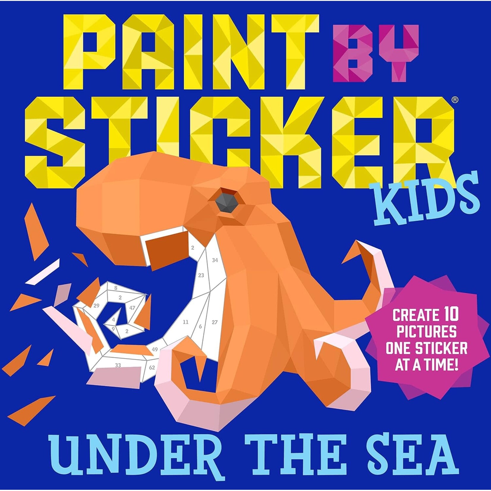 Workman Kids Paint by Sticker Kids: Under the Sea