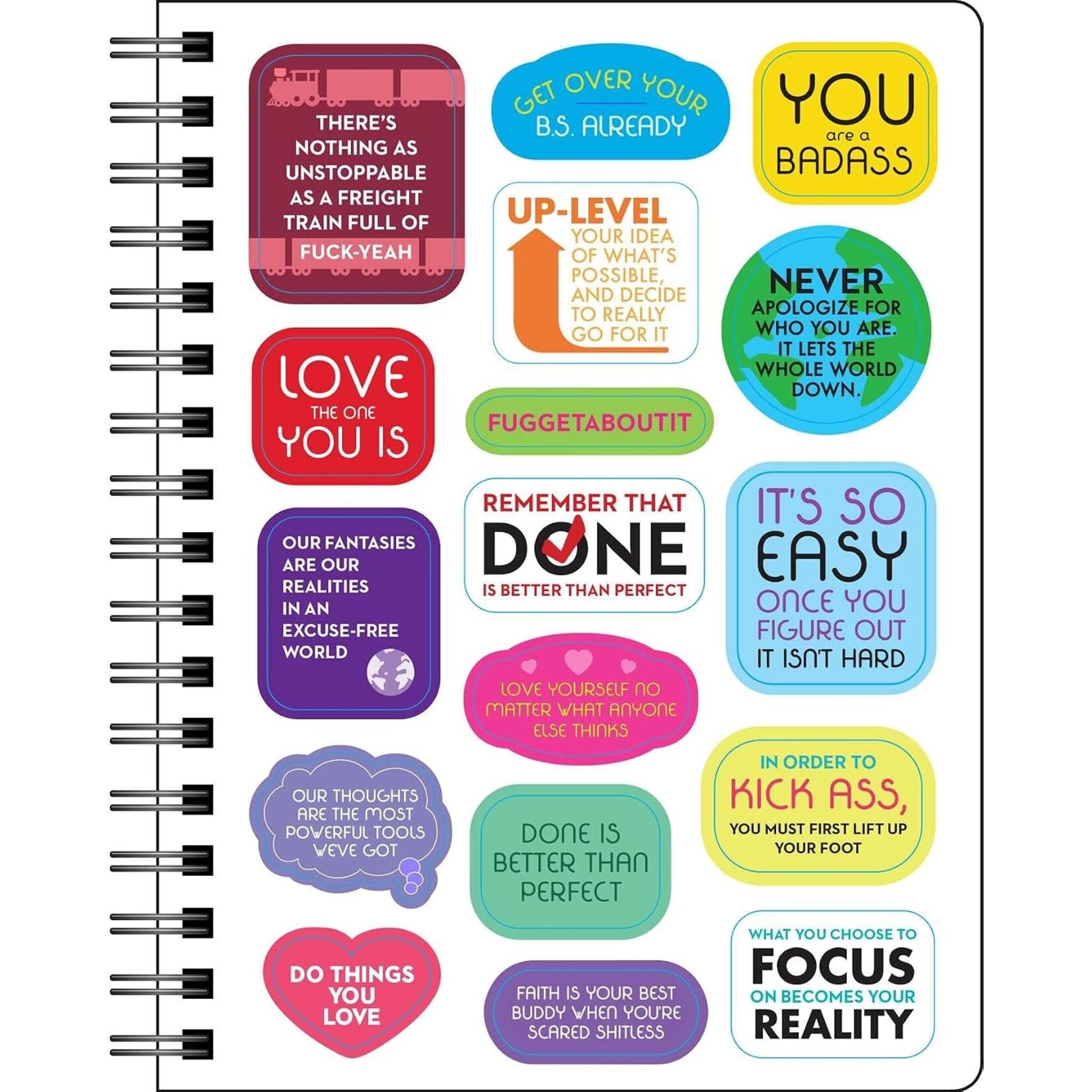 You Are A Badass Deluxe Organizer 17-Month 2026-2027 Weekly/Monthly Planner By Jen Sincero