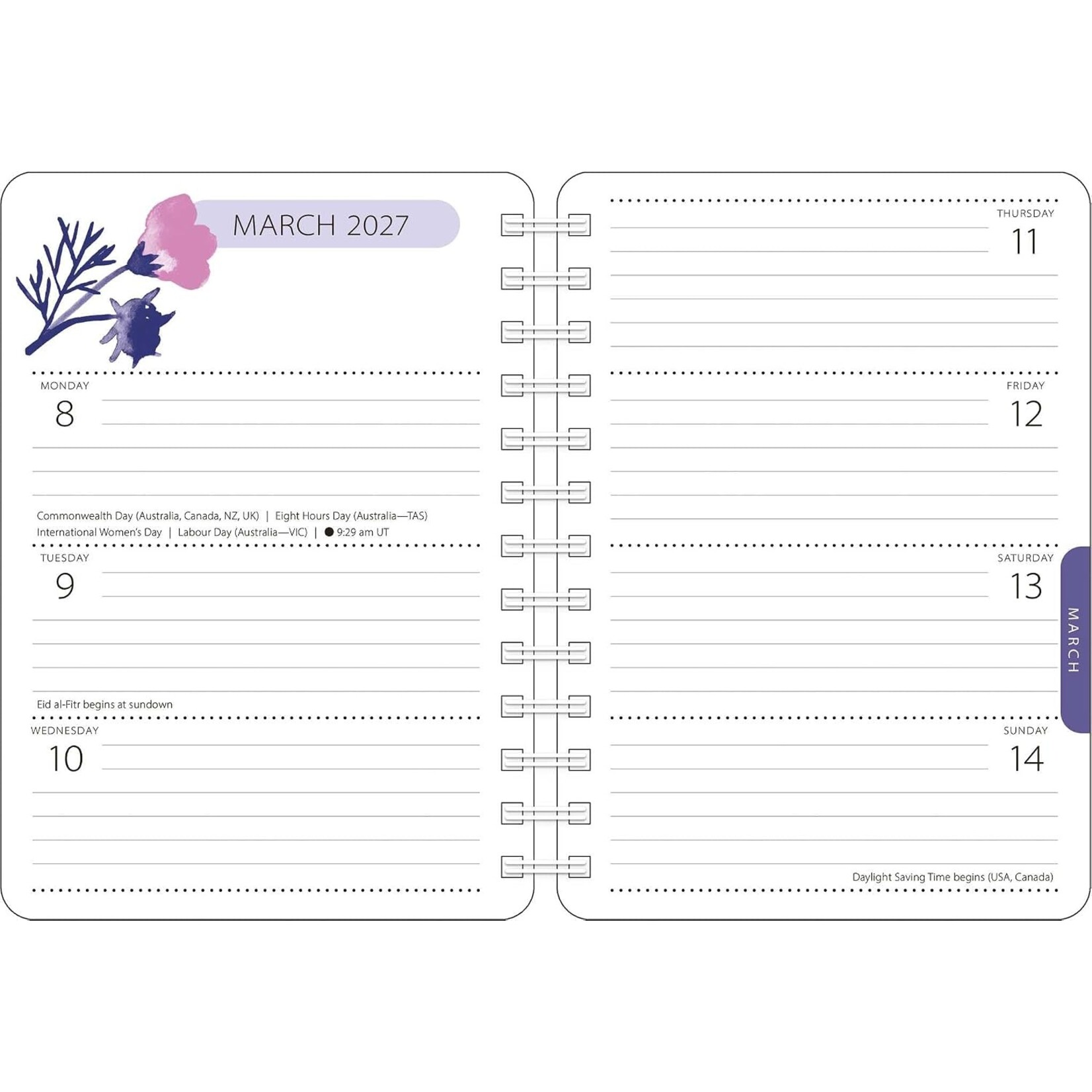 2027 Weekly Planner By Thich Nhat Hanh