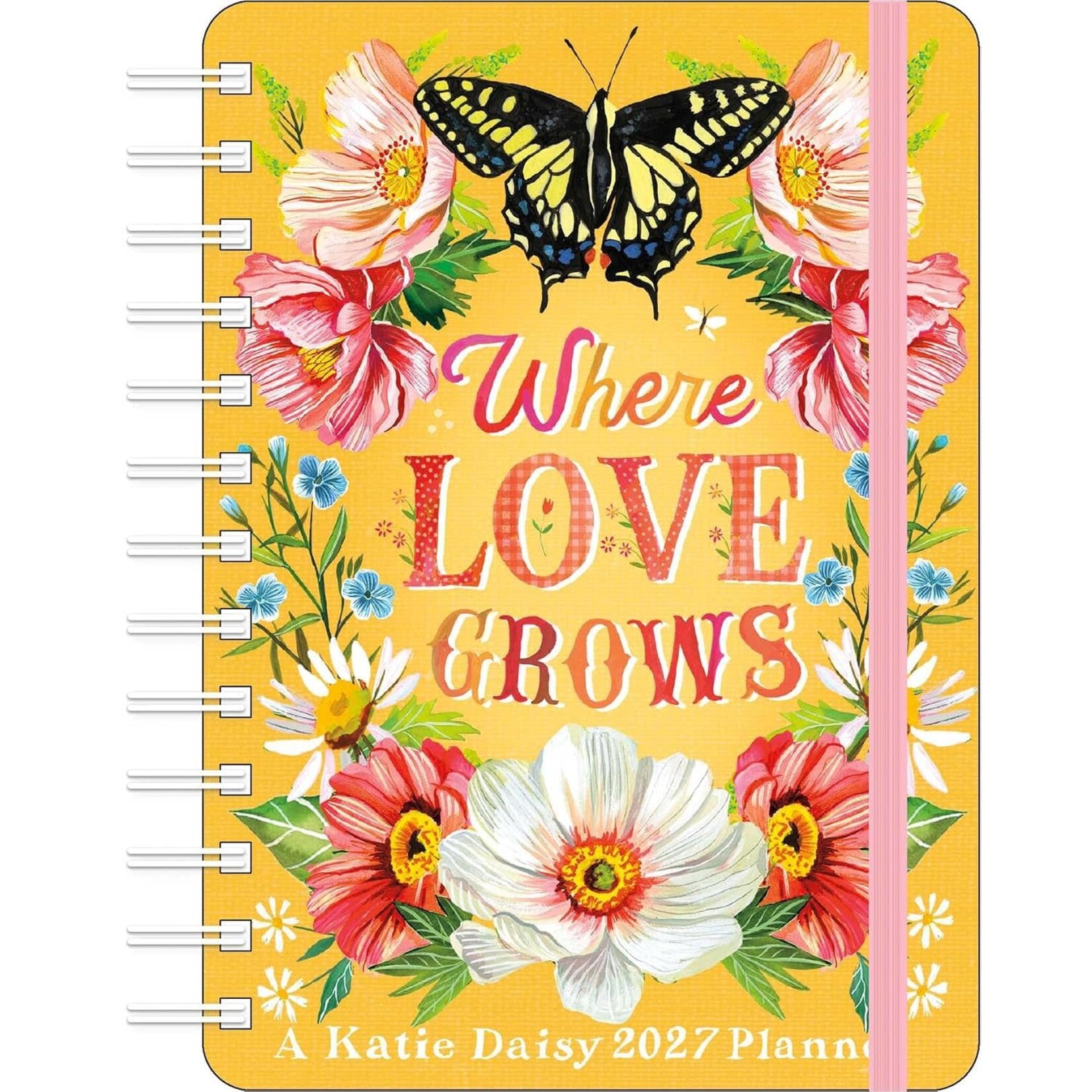 2027 Weekly Planner Calendar By Katie Daisy