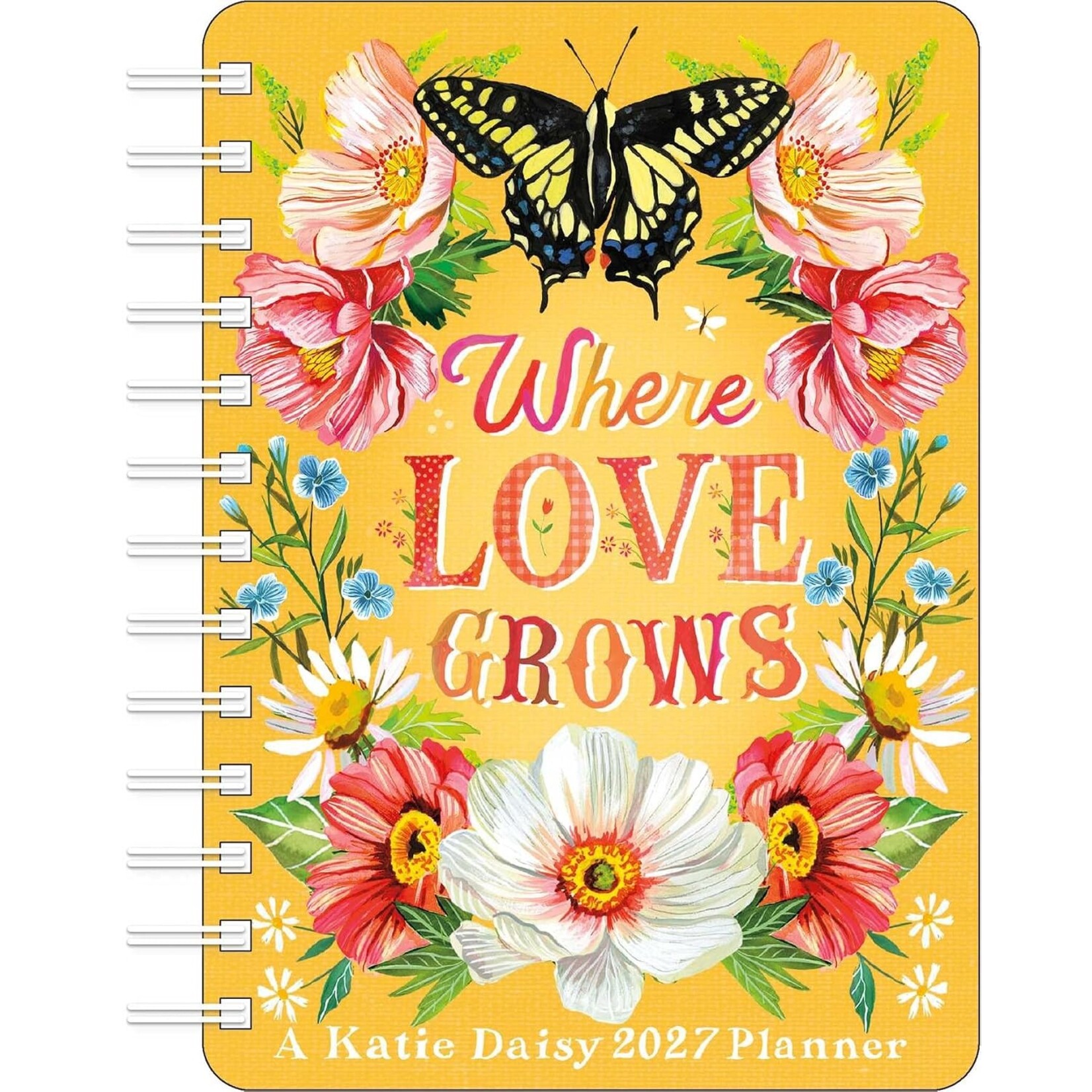 2027 Weekly Planner Calendar By Katie Daisy