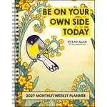 2027 Weekly/Monthly Planner Calendar By Kate Allan