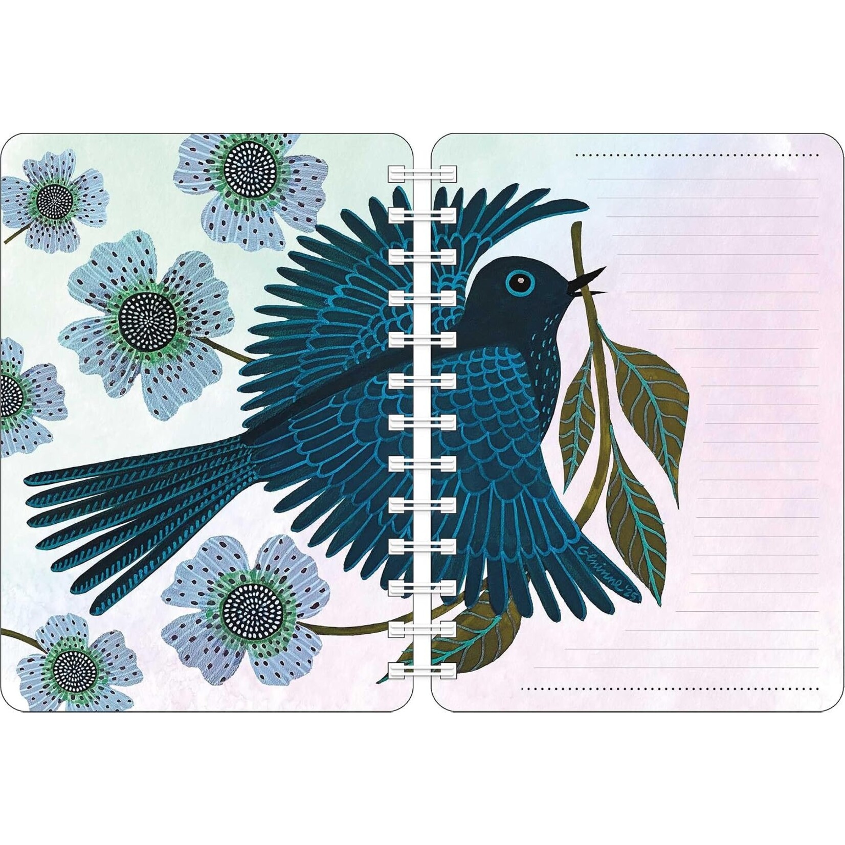 Birds of A Feather 2027 Weekly Calendar By Geninne D Zlatkis