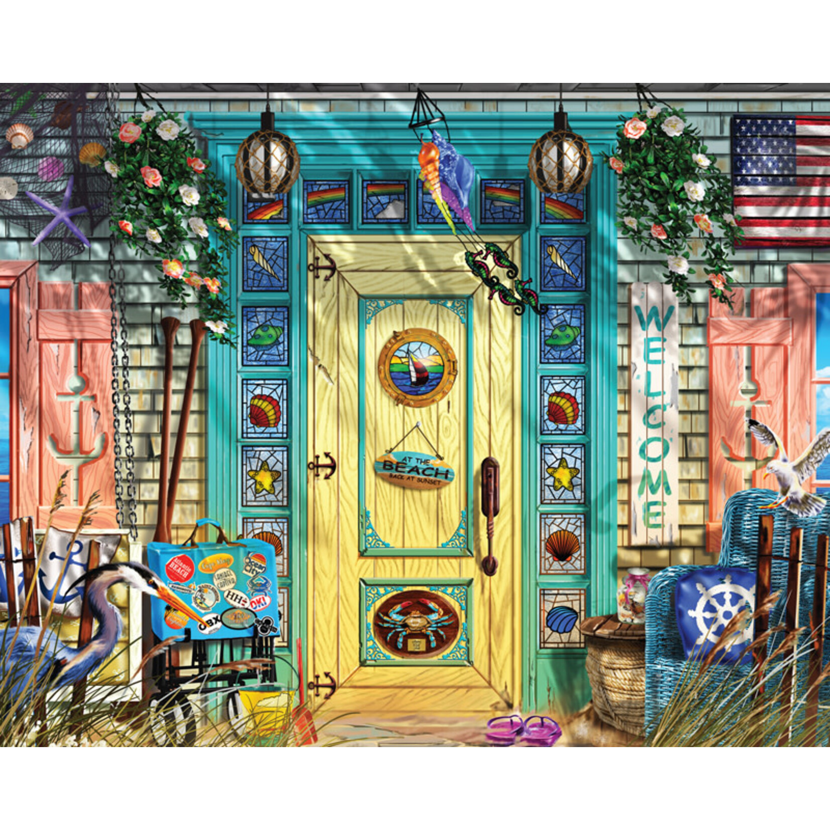 The Beach House 1000 Piece Puzzle