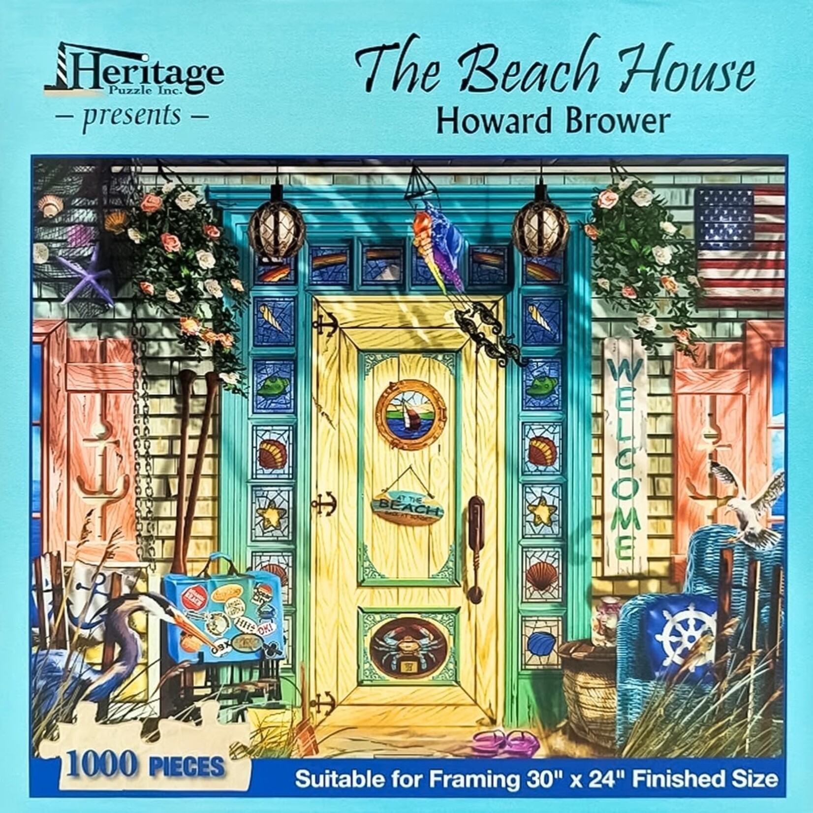 The Beach House 1000 Piece Puzzle