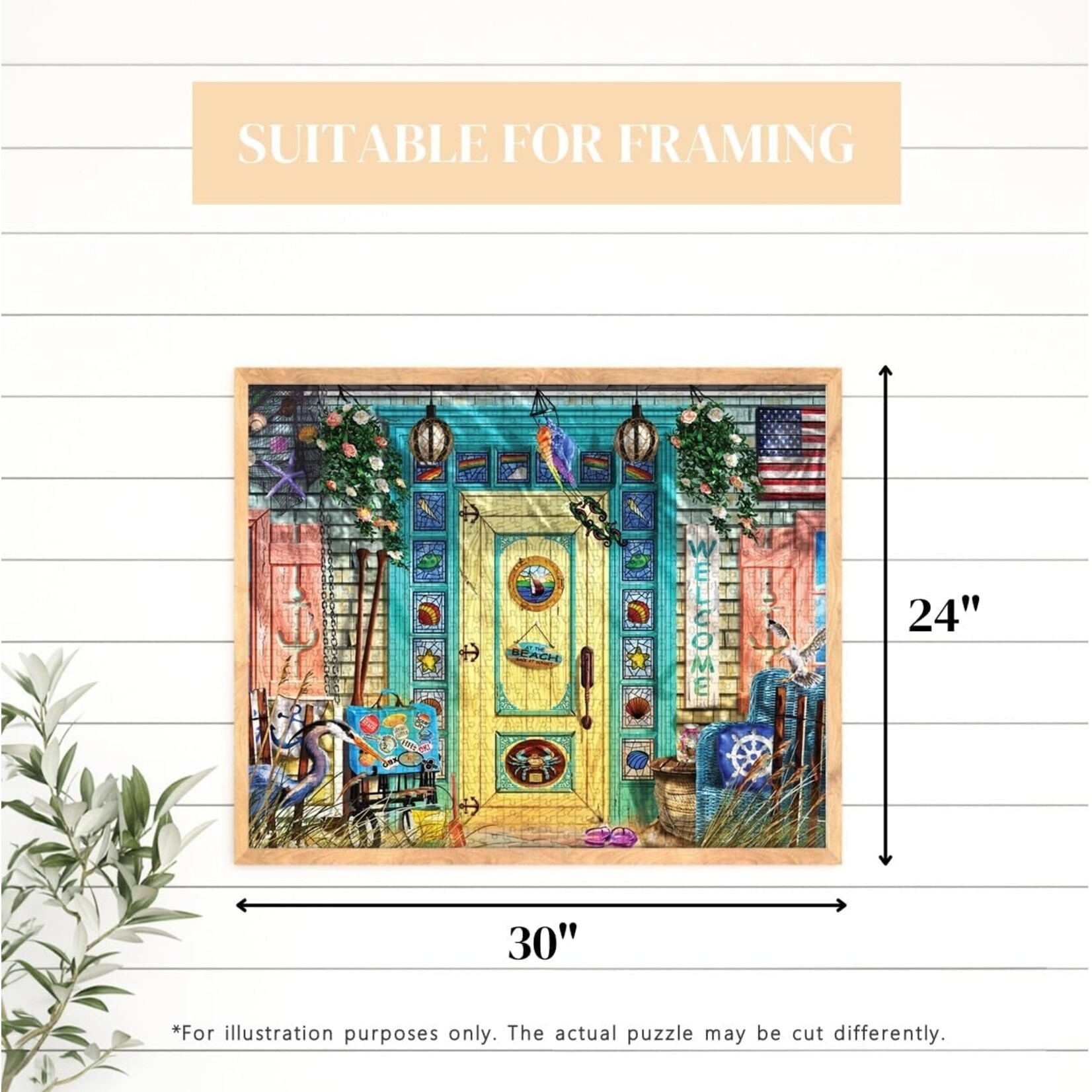The Beach House 1000 Piece Puzzle