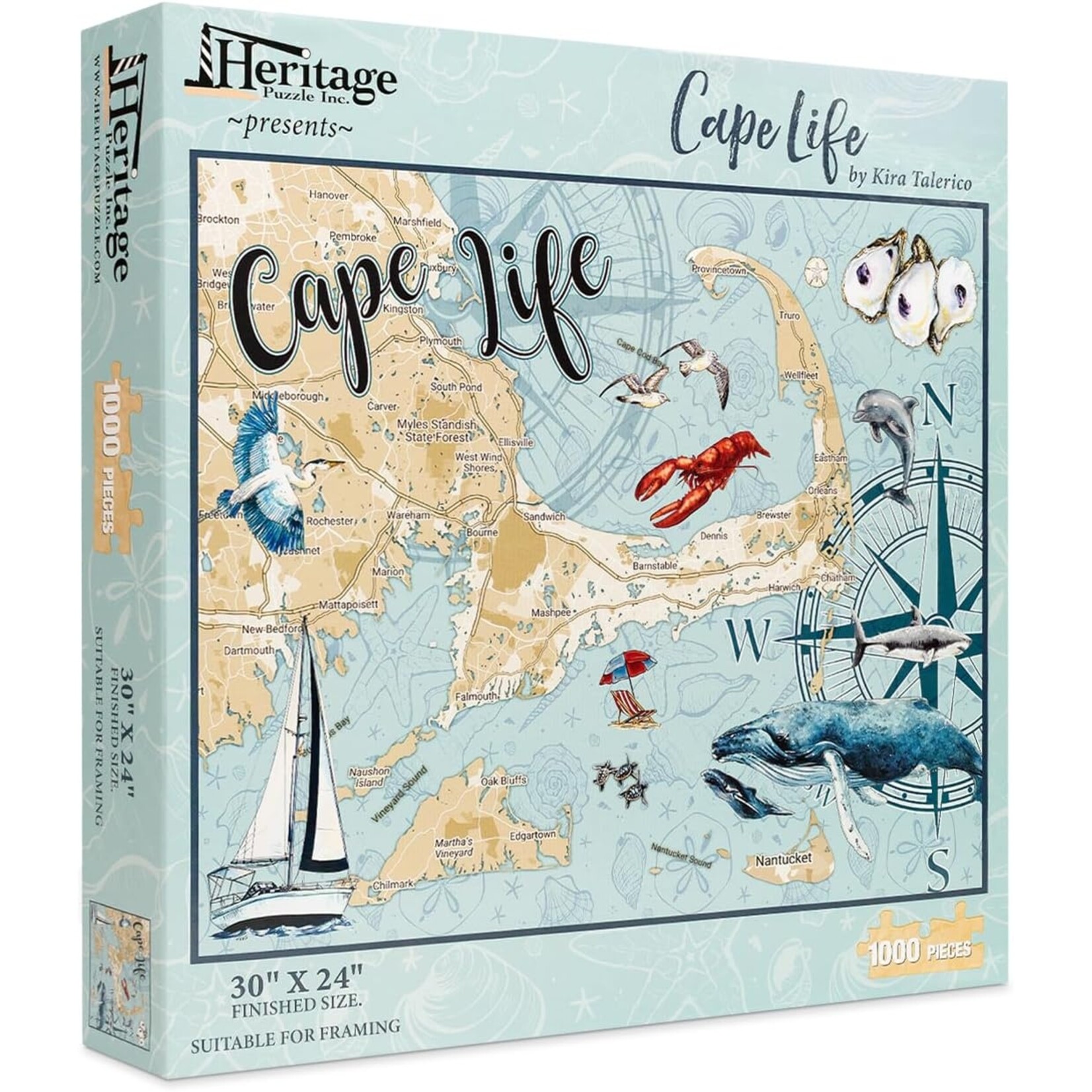 Cape Life 1000 Piece Puzzle