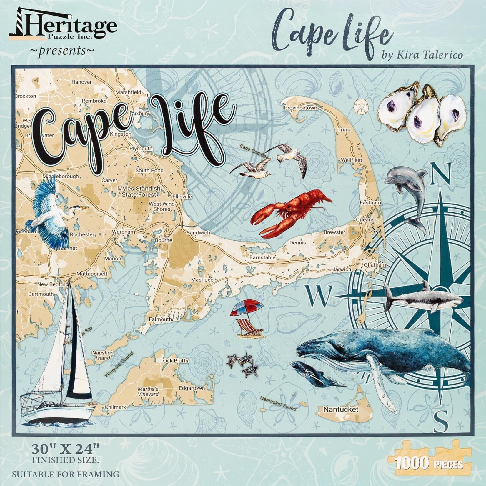 Cape Life 1000 Piece Puzzle