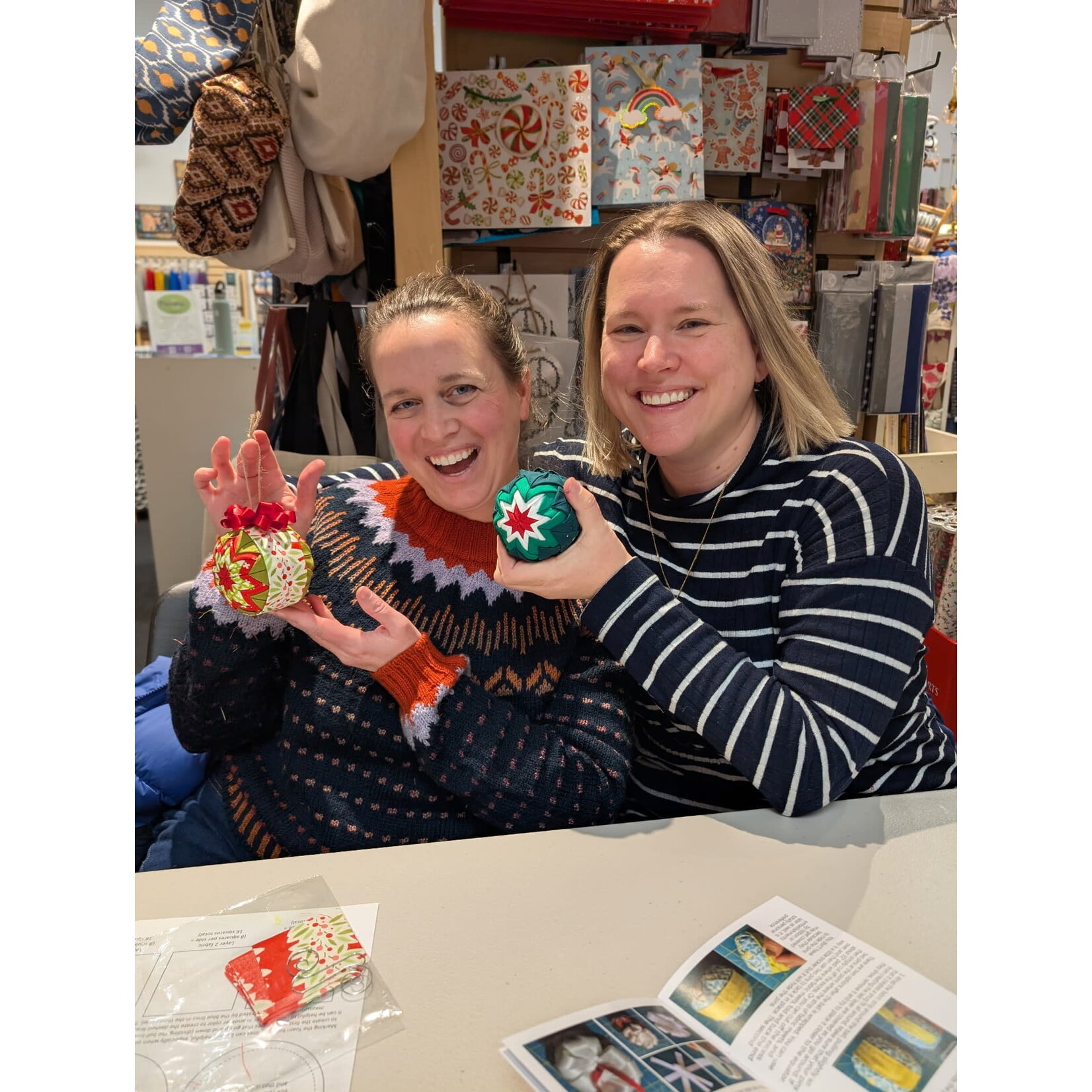 Maxima Hive Learn How to Make Quilted Fabric Ornaments with Candice