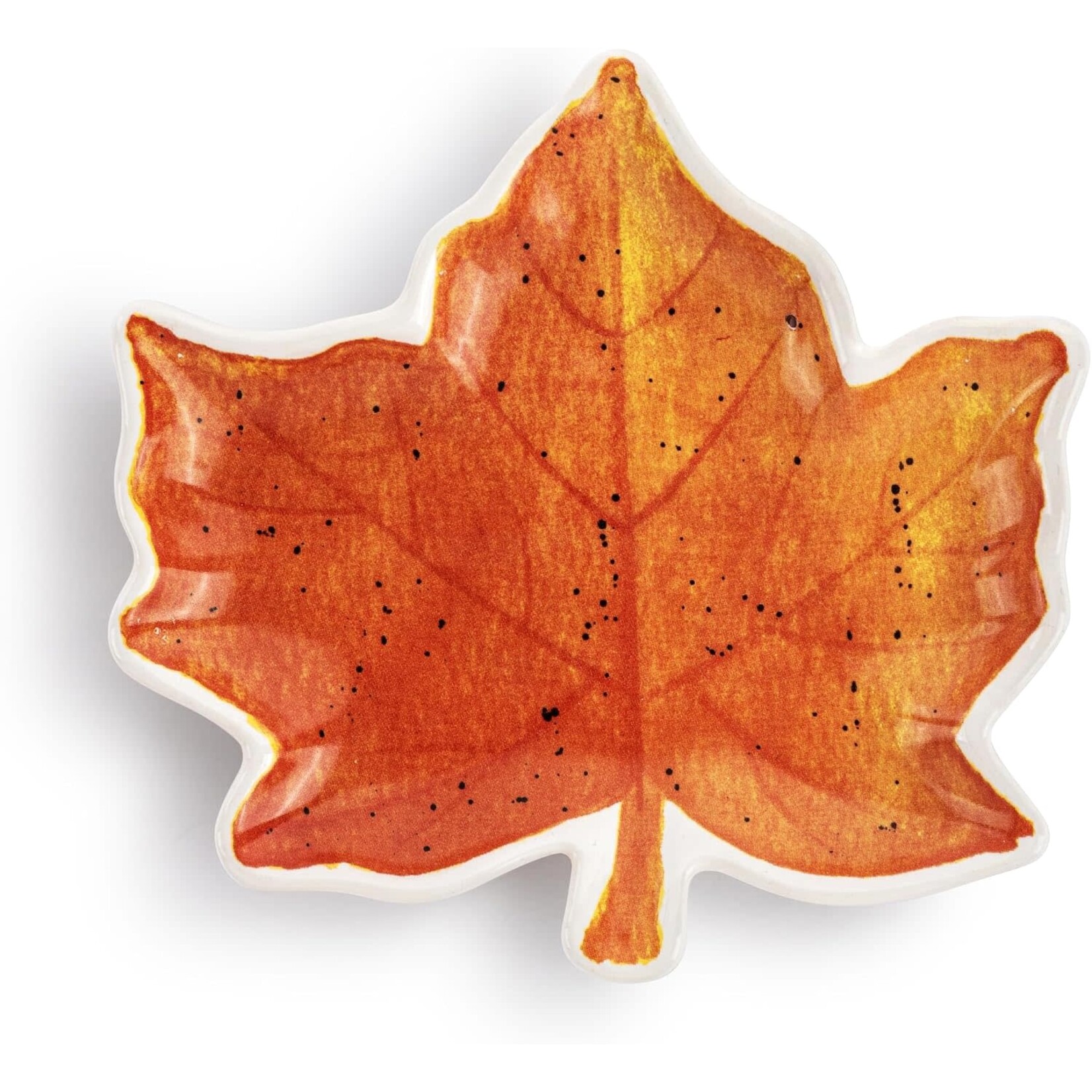 Leaf Shaped Ceramic Plate