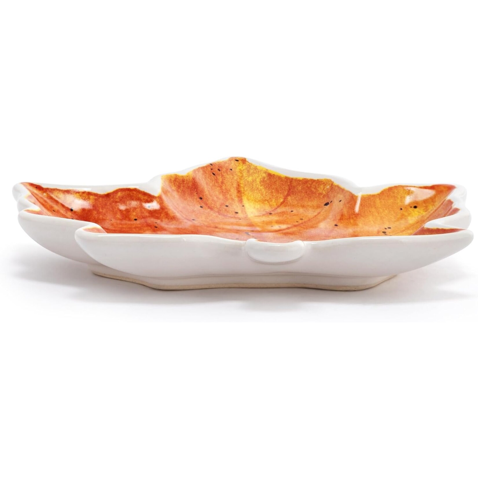 Leaf Shaped Ceramic Plate
