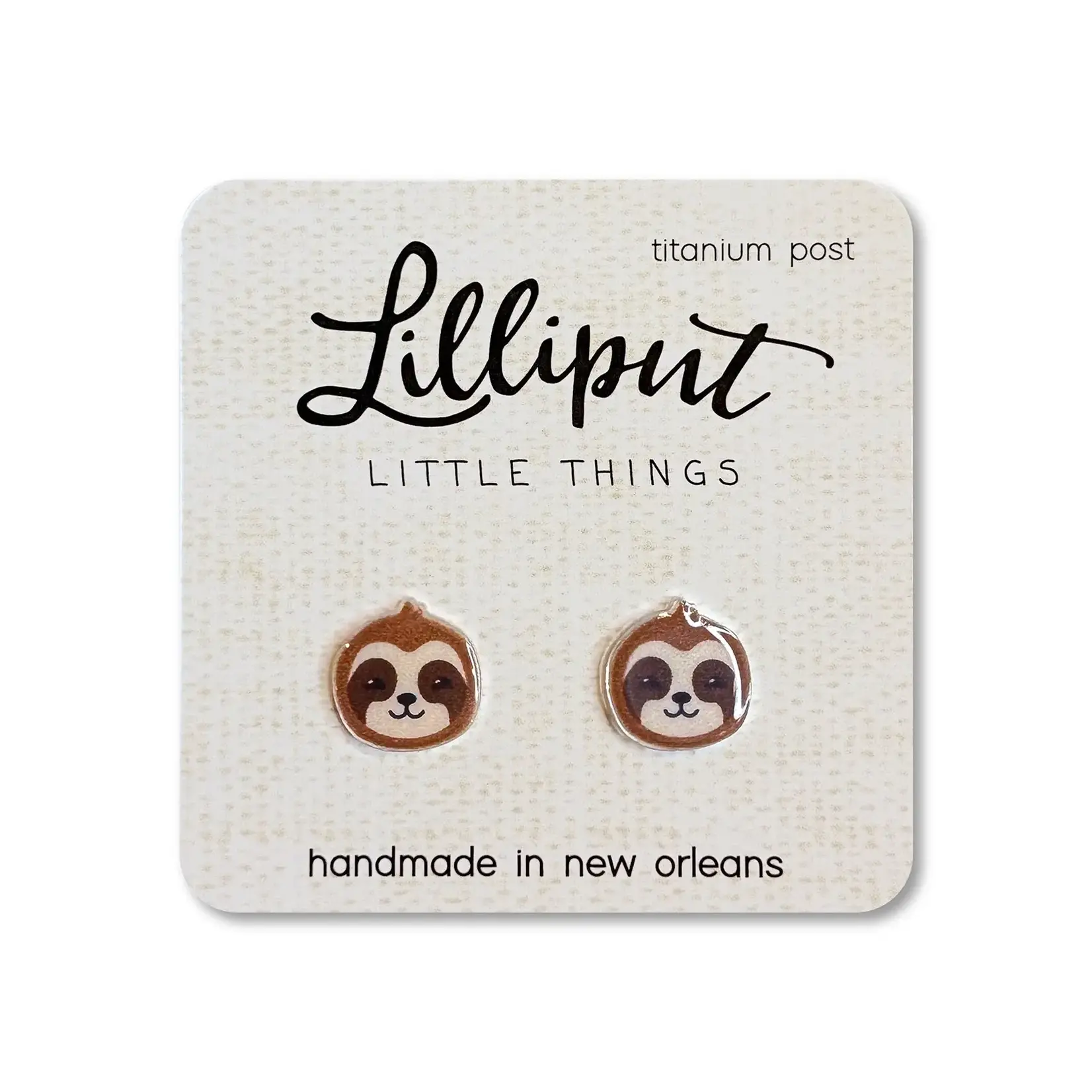 Sloth Earrings