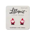 Santa Gnome Earrings