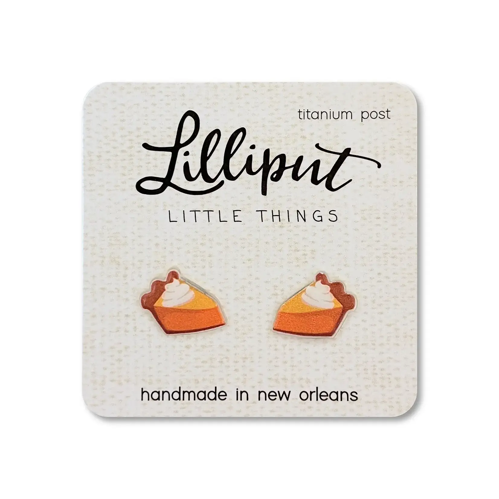 Pumpkin Pie Earrings