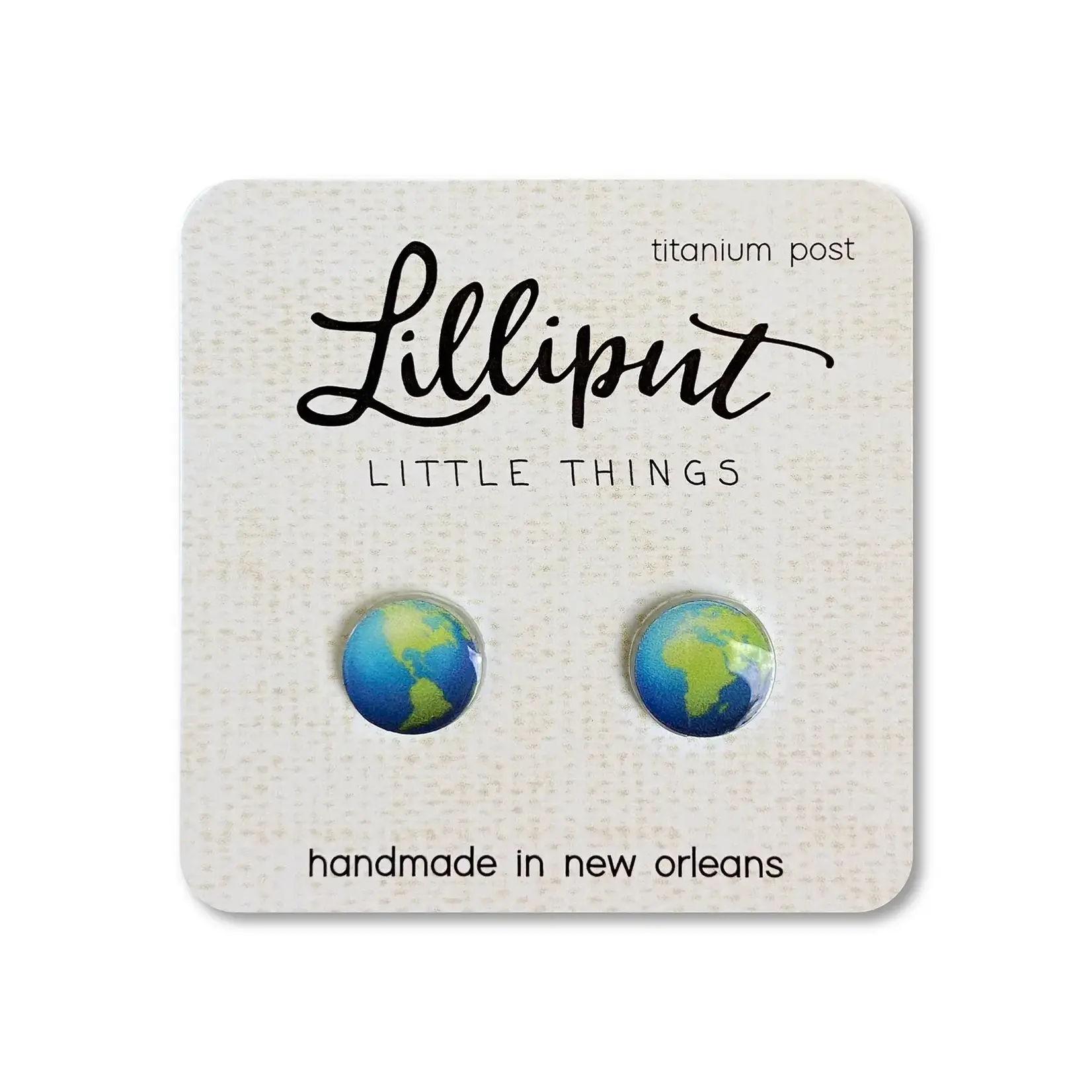 Planet Earth Earrings