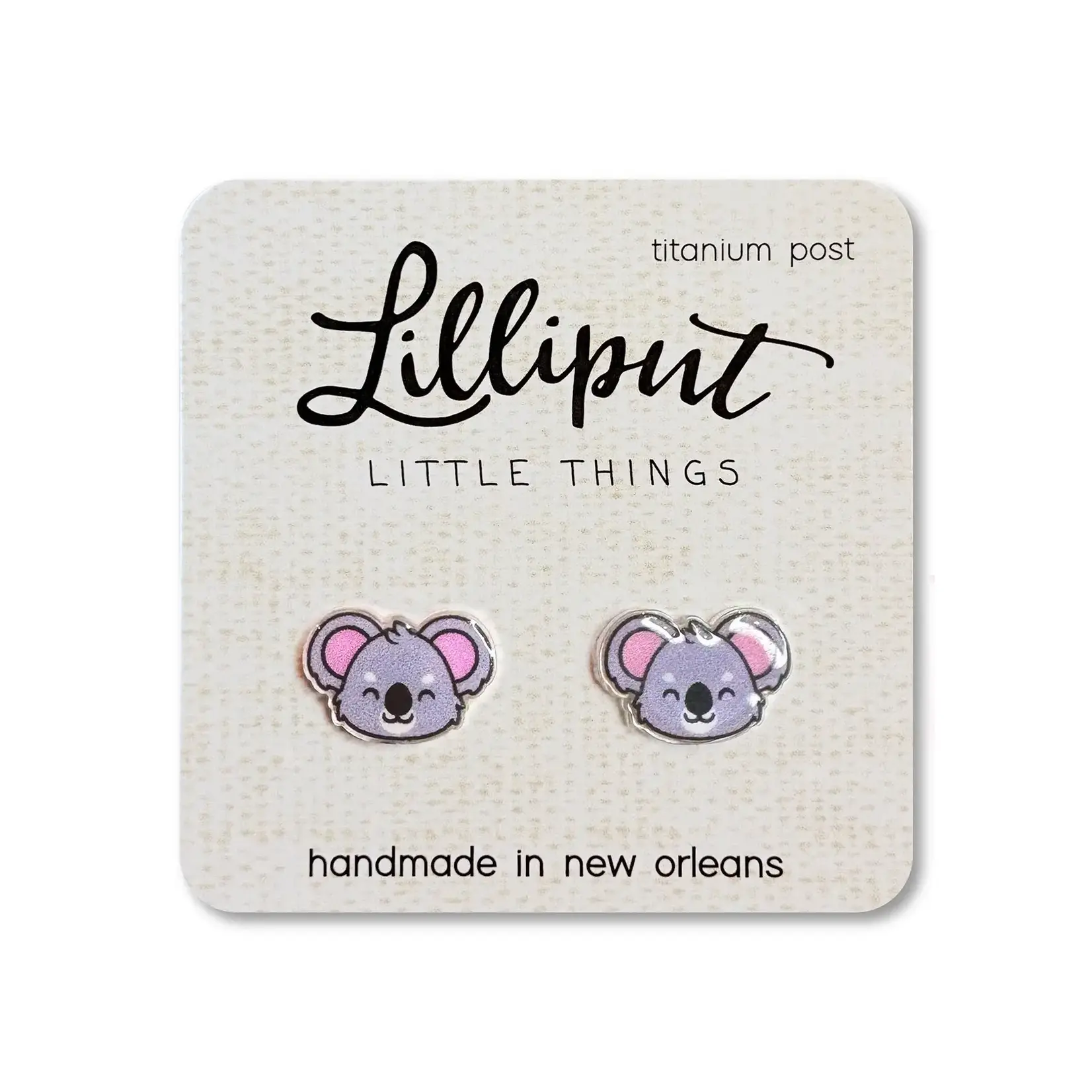 Koala Earrings