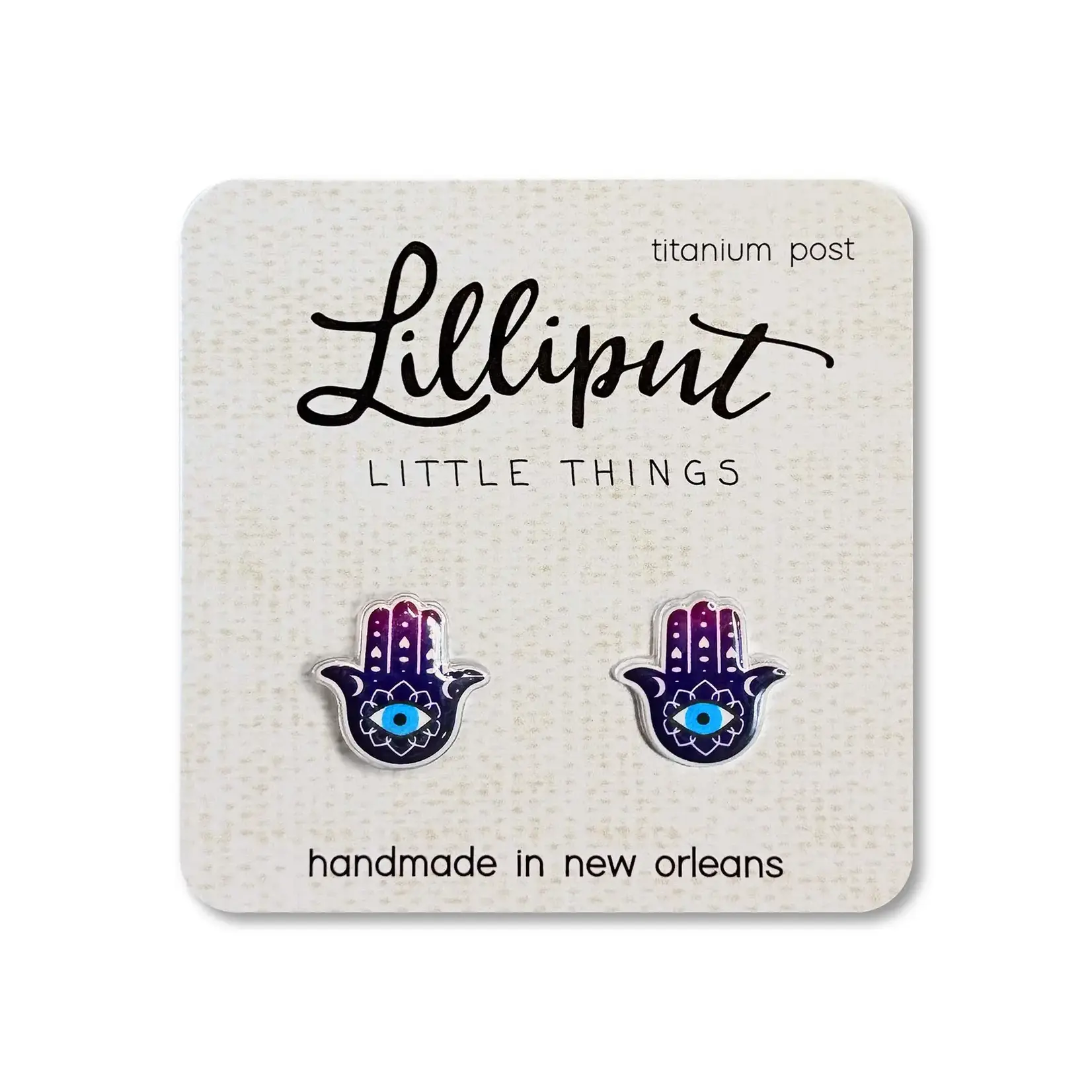 Hamsa Hand Earrings