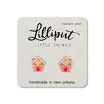 Gingerbread House Earrings