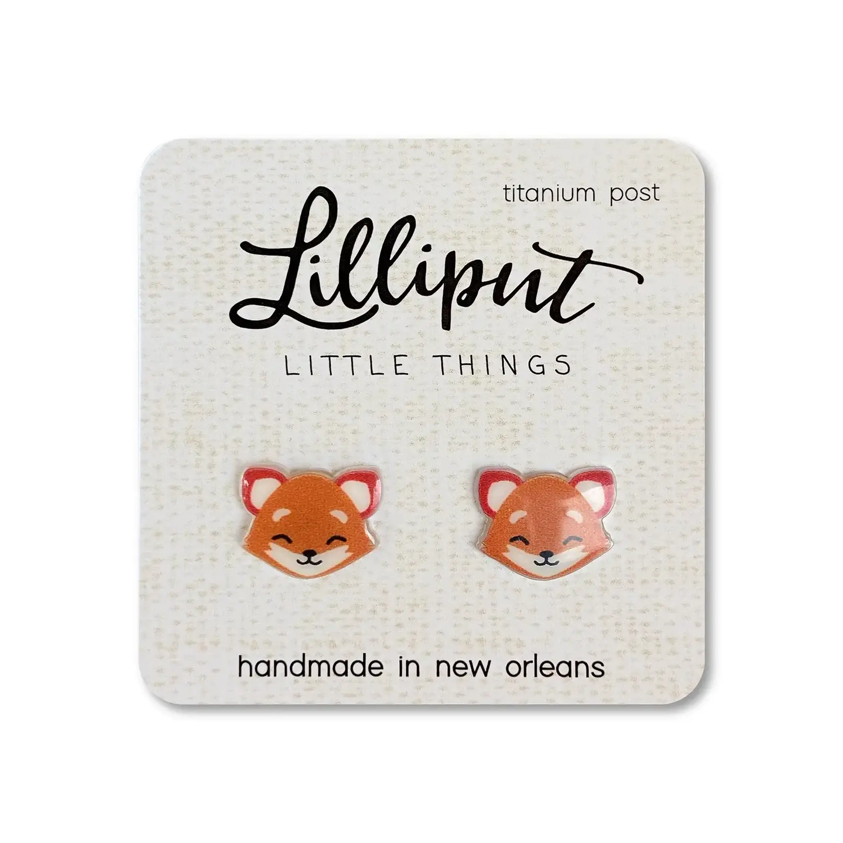 Fox Earrings