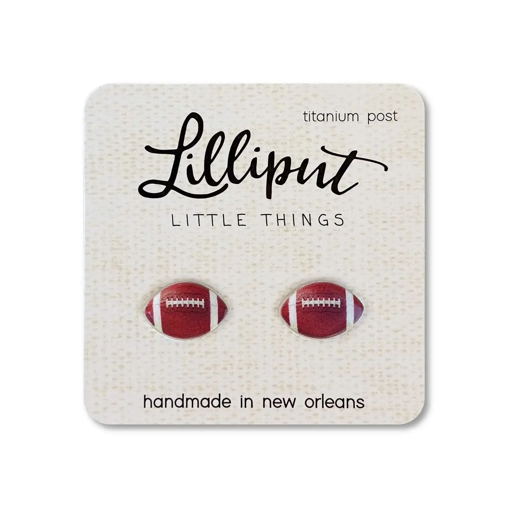 Football Earrings