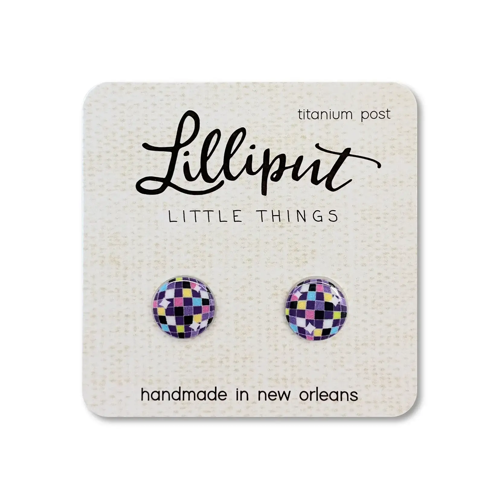 Disco Ball Earrings