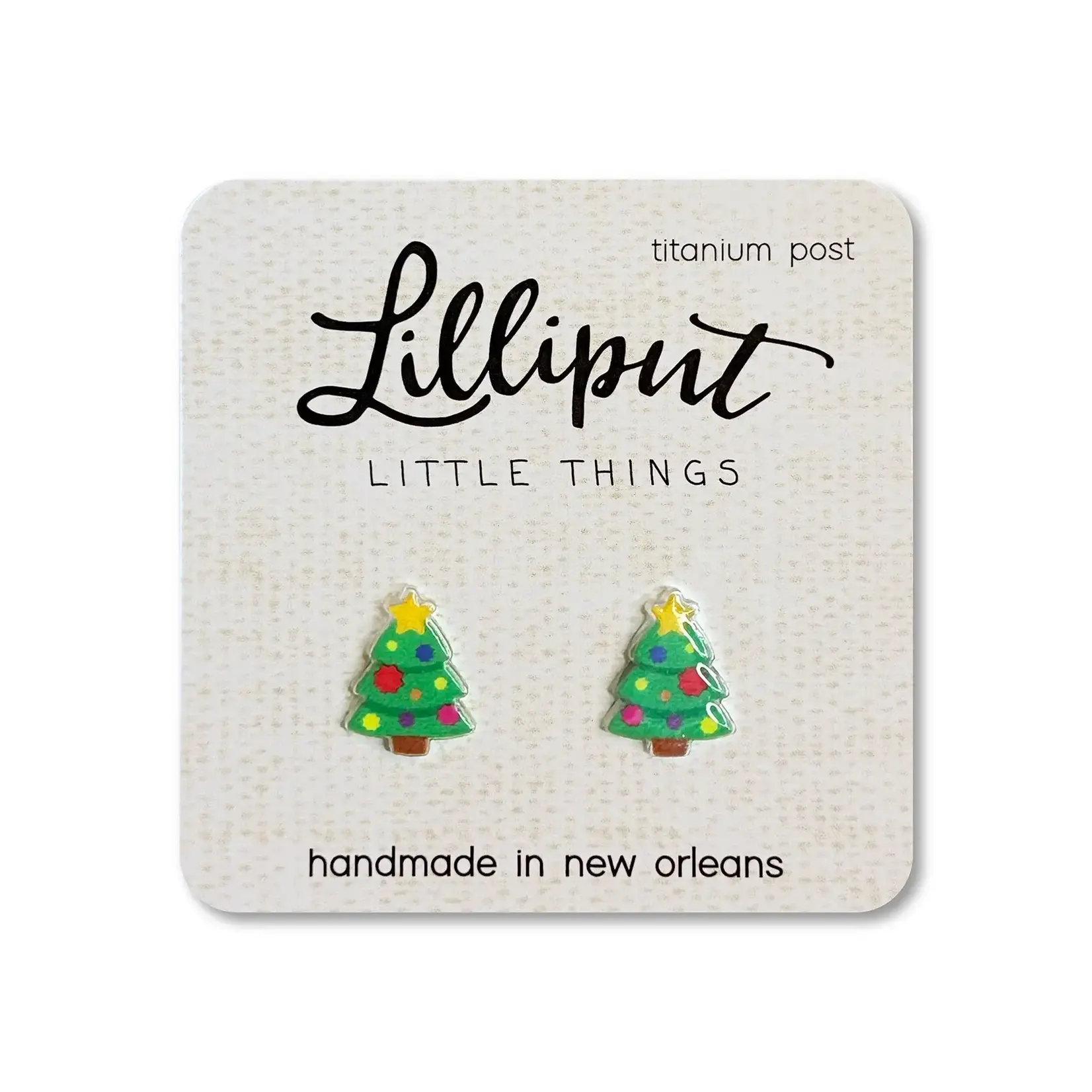 Christmas Tree Earrings