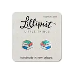 Book Stack Earrings