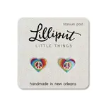 Boho Hippie Heart Earrings