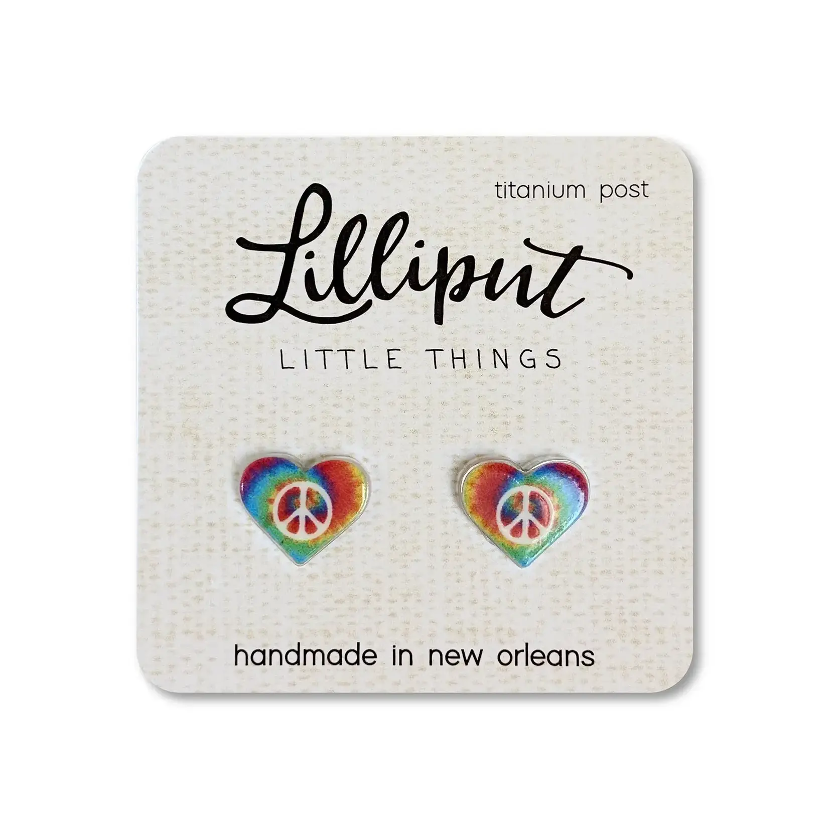 Boho Hippie Heart Earrings