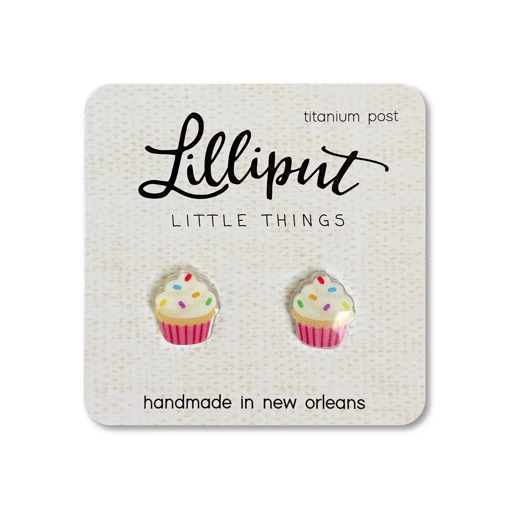 Birthday Cupcake Earrings