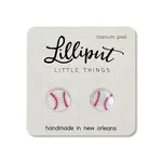 Baseball Earrings