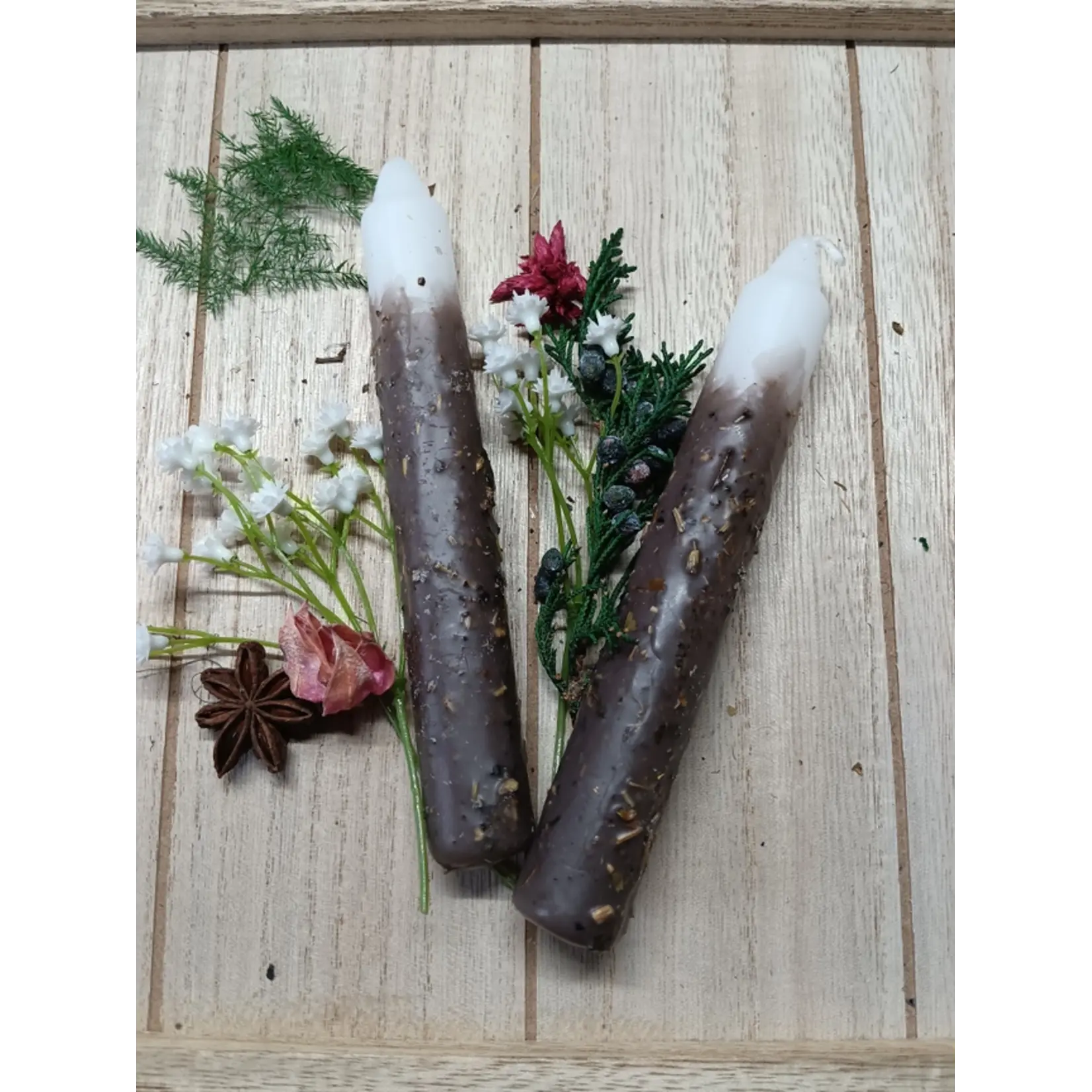 Healing - Ritual Herbal Candles 6"