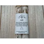 Air - Elemental Ritual Herbal Candles 6"