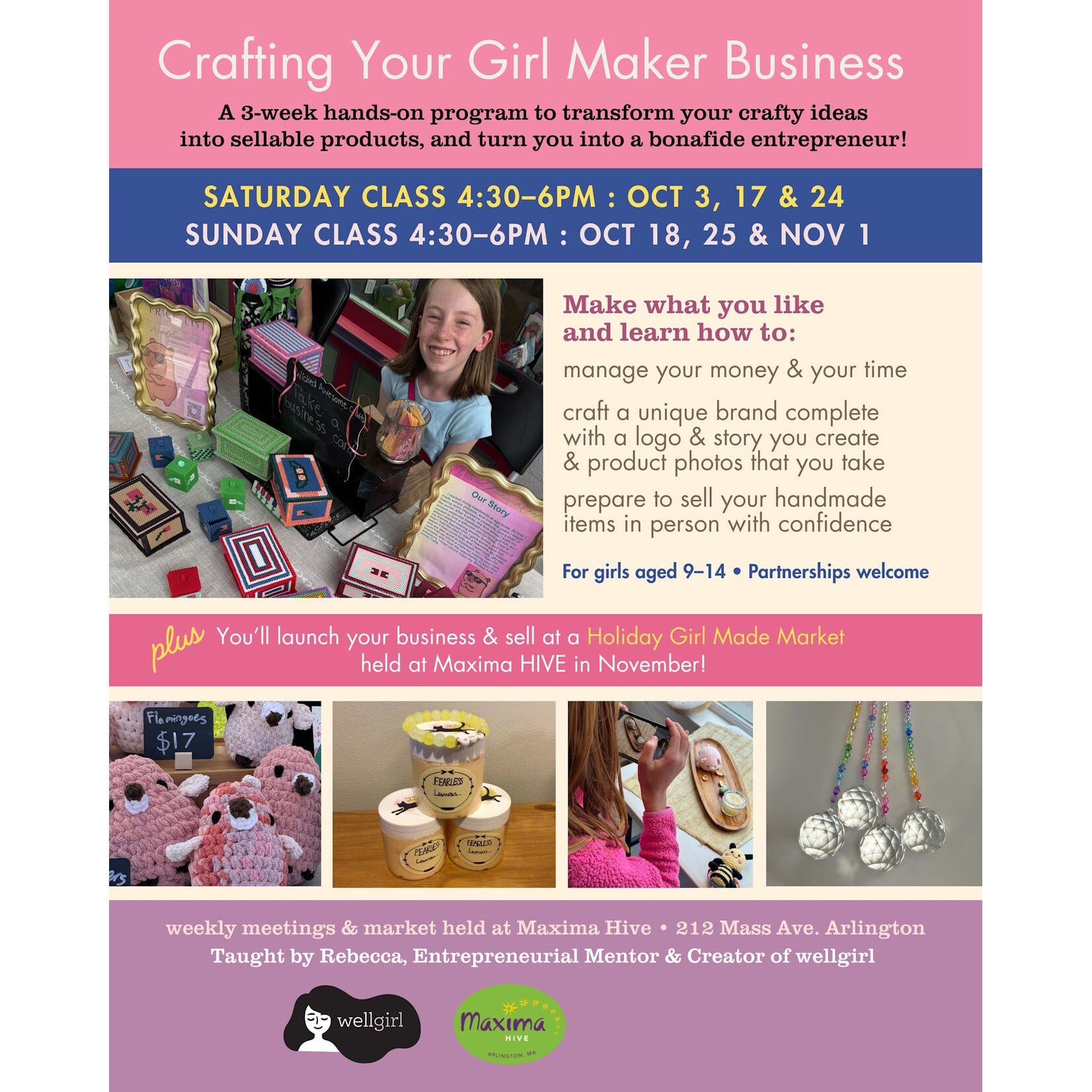 Maxima Hive Crafting Your Girl Maker Business