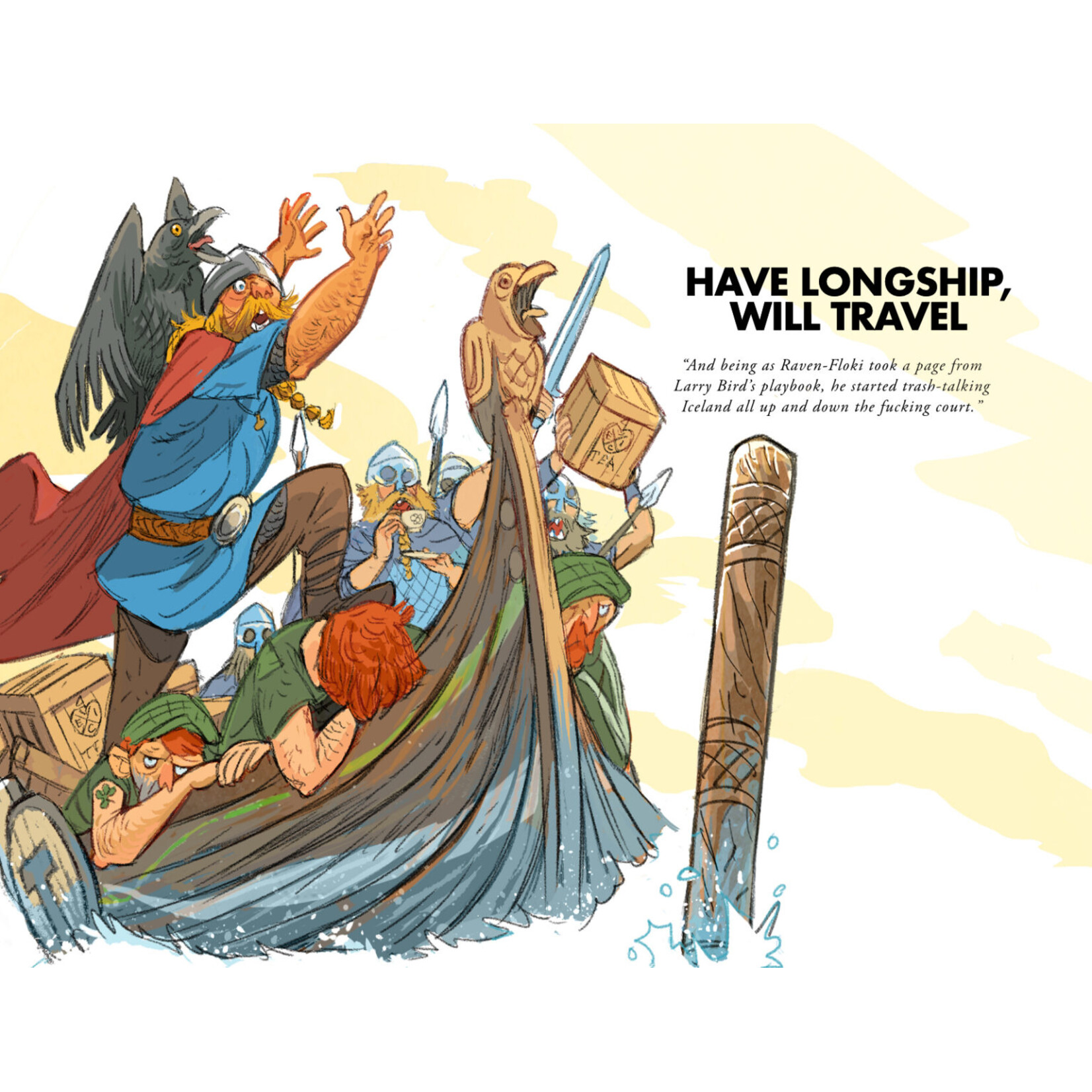 Children of Tax and Tea: Norse History for Bostonians Illustrated