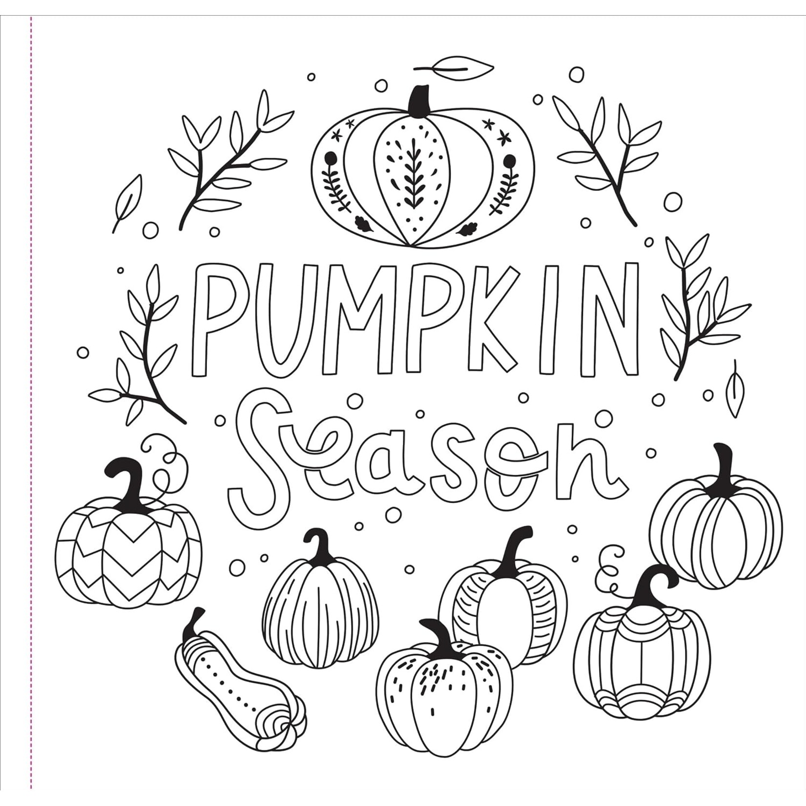 Autumn Dreams Adult Coloring Book