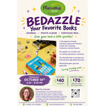 Wed. October 14 Bedazzle Your Favorite Book, Journal, Photo Album, Keepsake Box.....