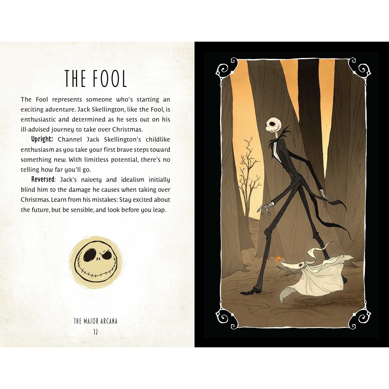 The Nightmare Before Christmas Tarot Deck and Guidebook
