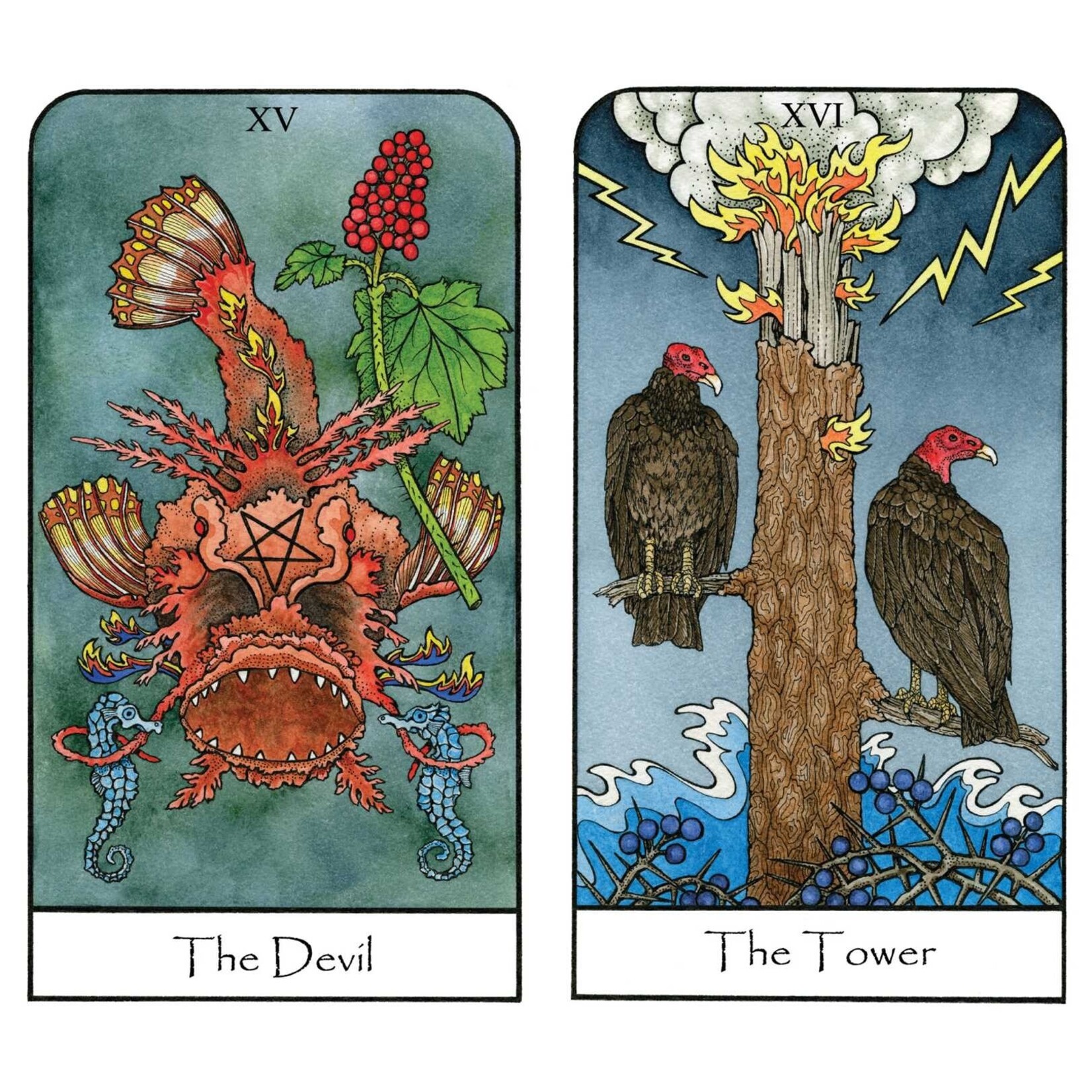 Nature Spirit Tarot: A 78-Card Deck and Book for the Journey of the Soul