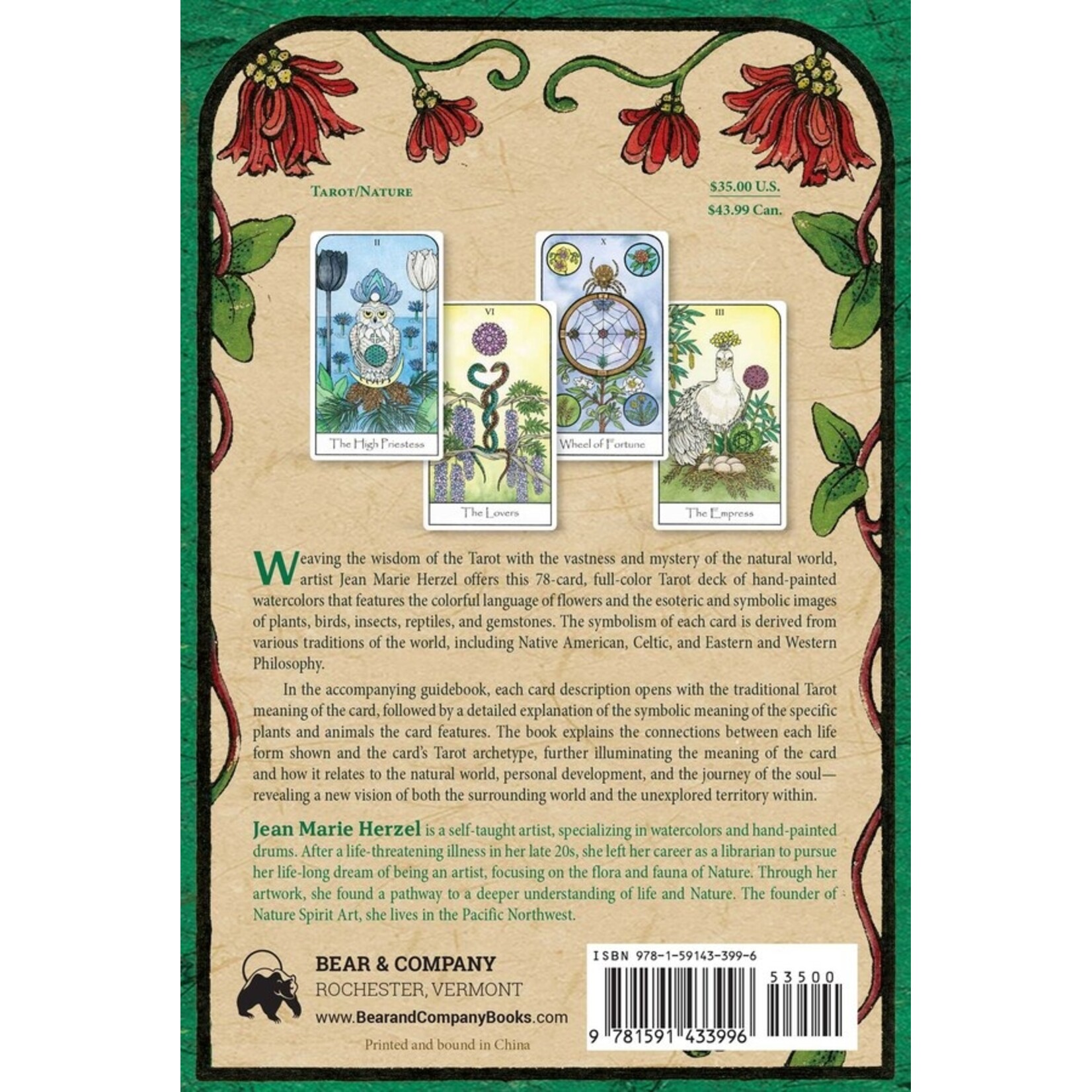 Nature Spirit Tarot: A 78-Card Deck and Book for the Journey of the Soul