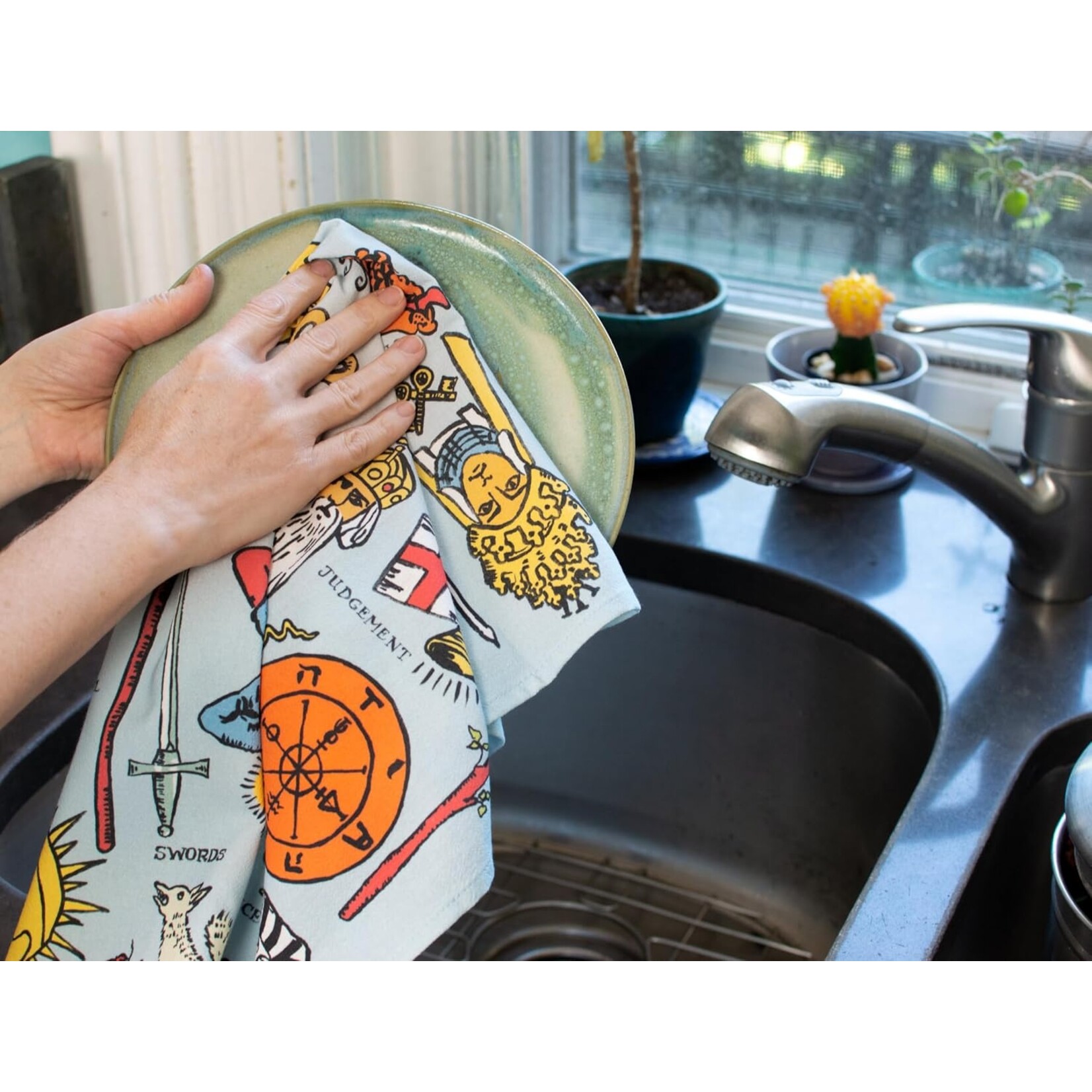 Tarot Dish Towel