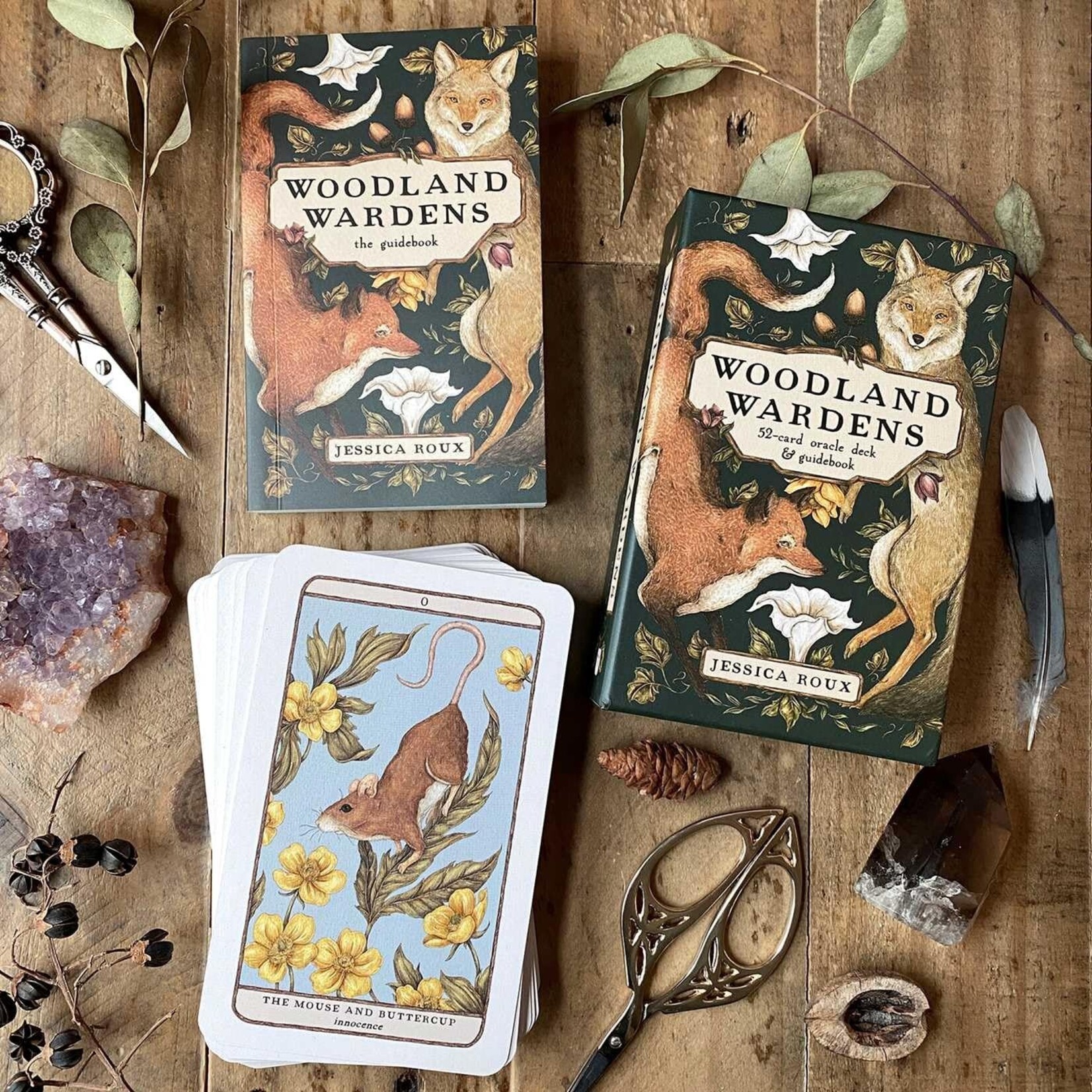 Woodland Wardens: 52-Card Oracle Deck & Guidebook
