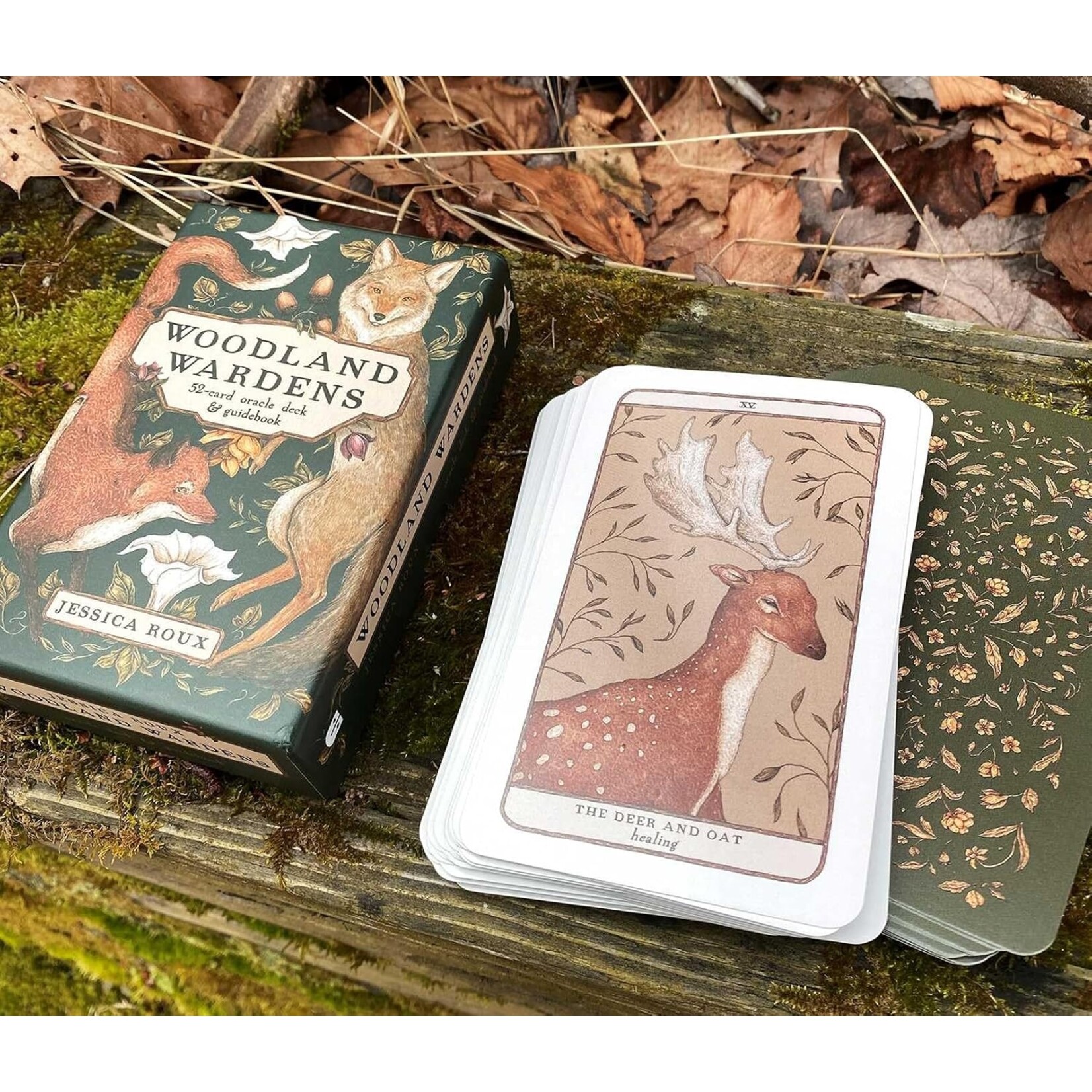 Woodland Wardens: 52-Card Oracle Deck & Guidebook