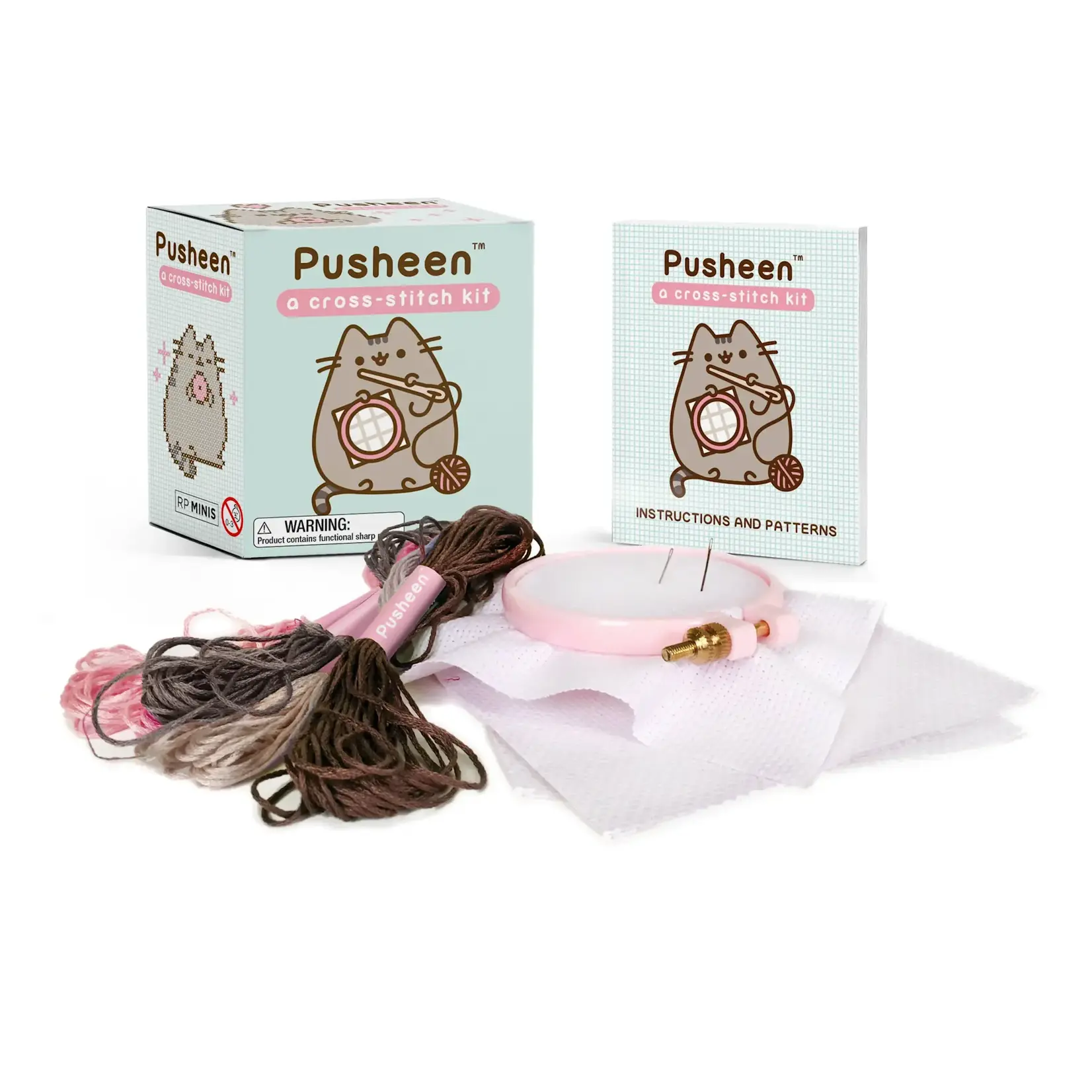 Pusheen: A Cross-Stitch Kit